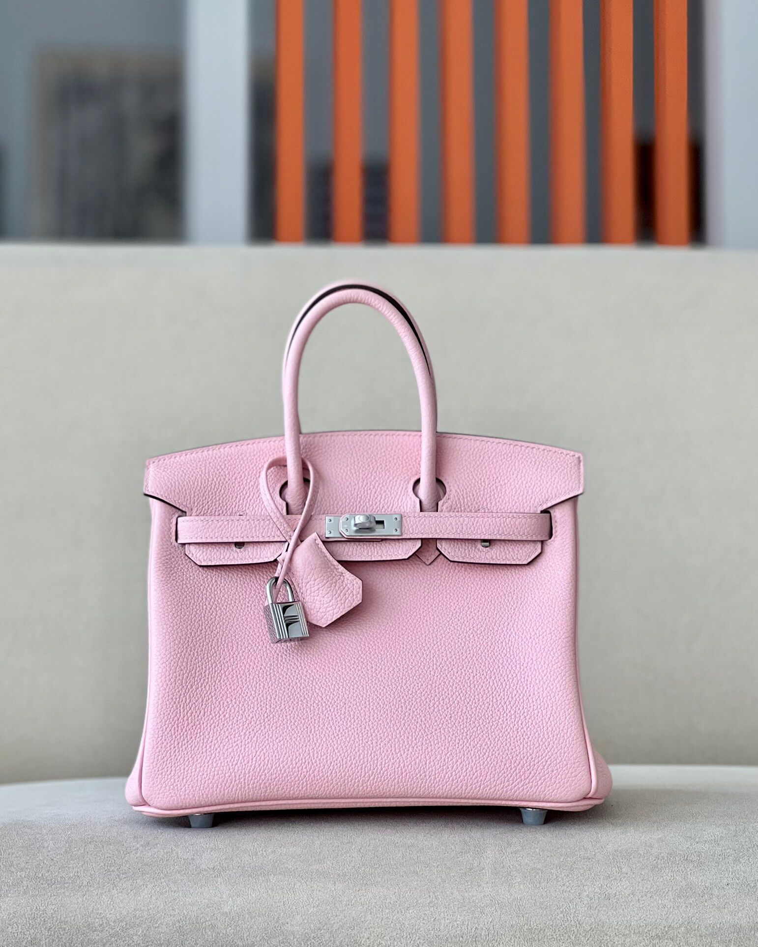 Hermes Birkin #3Q Rose Sakura 25-35cm TOGO