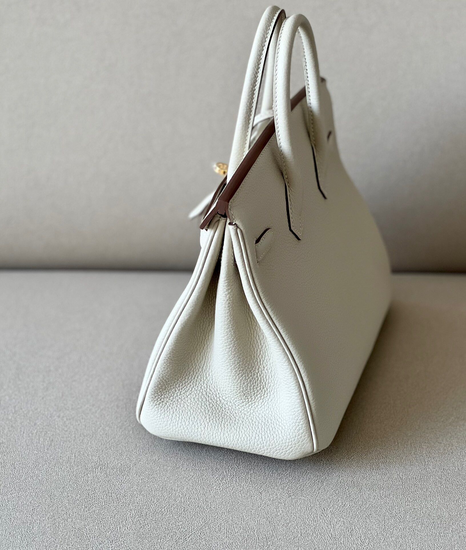 Hermes Birkin #10 Craie 25-35cm TOGO