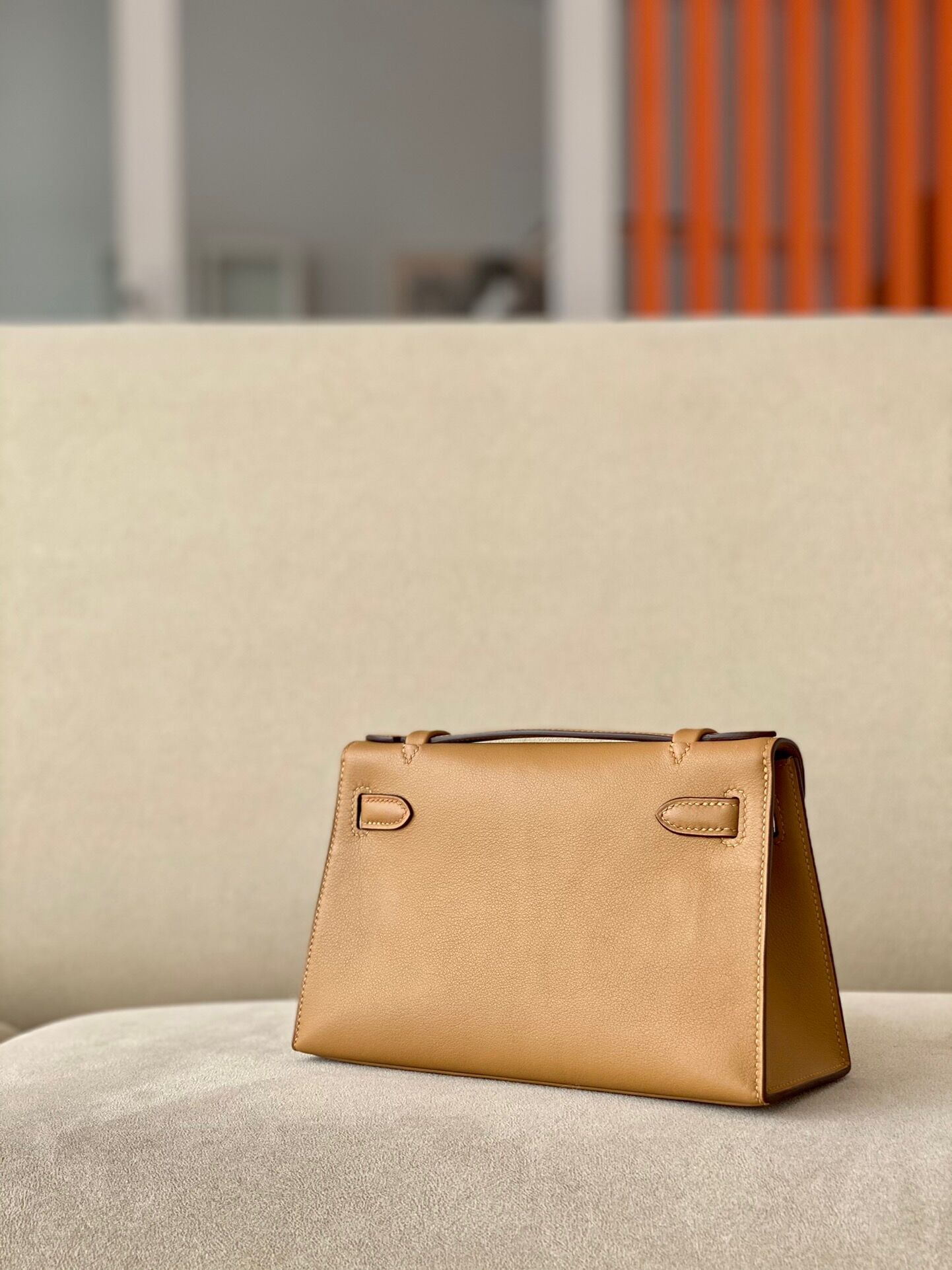 Hermes Kelly #27 Natural 22cm Swift
