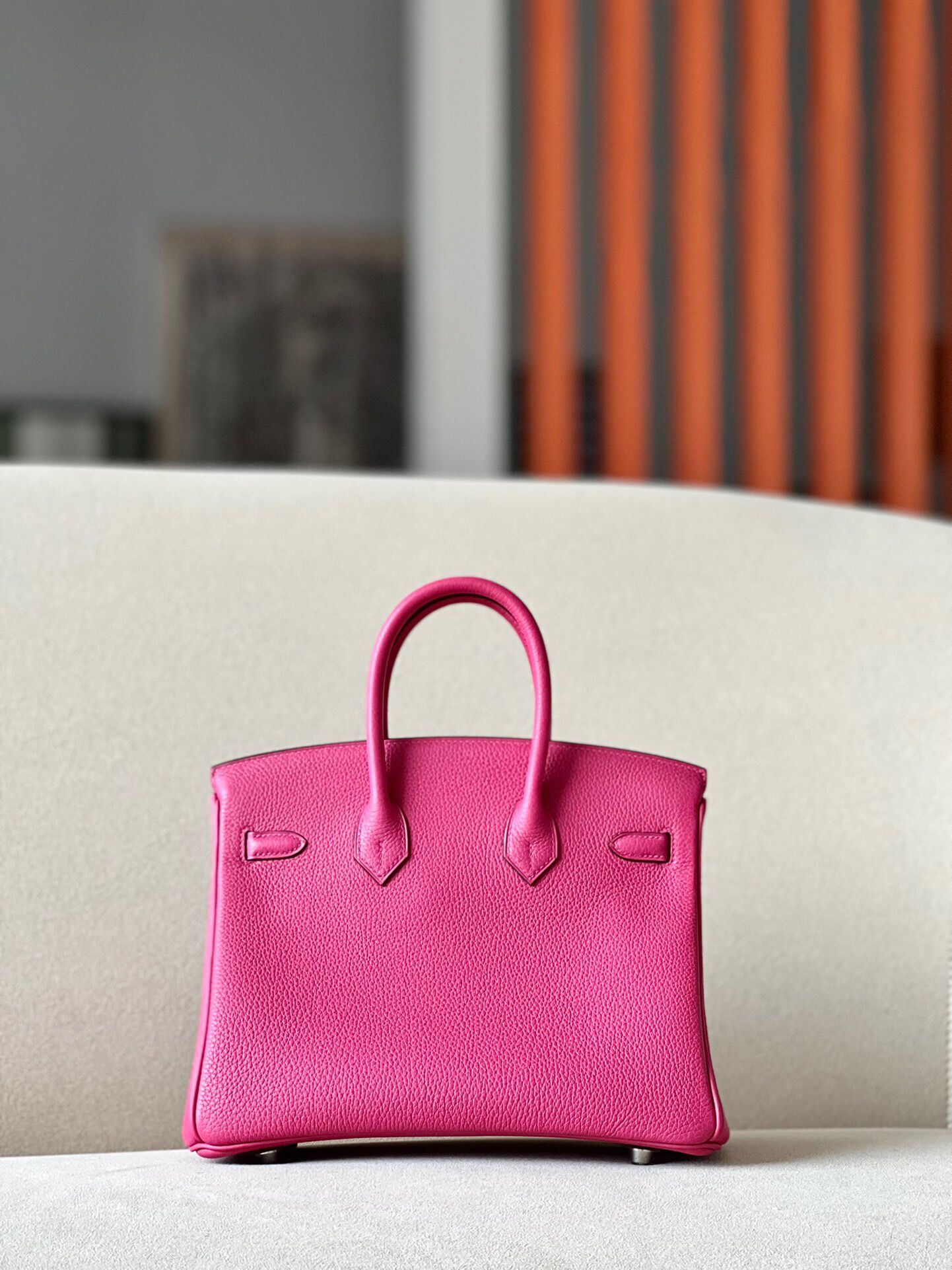 Hermes Birkin #E5 Rose tyrien 25-35cm TOGO