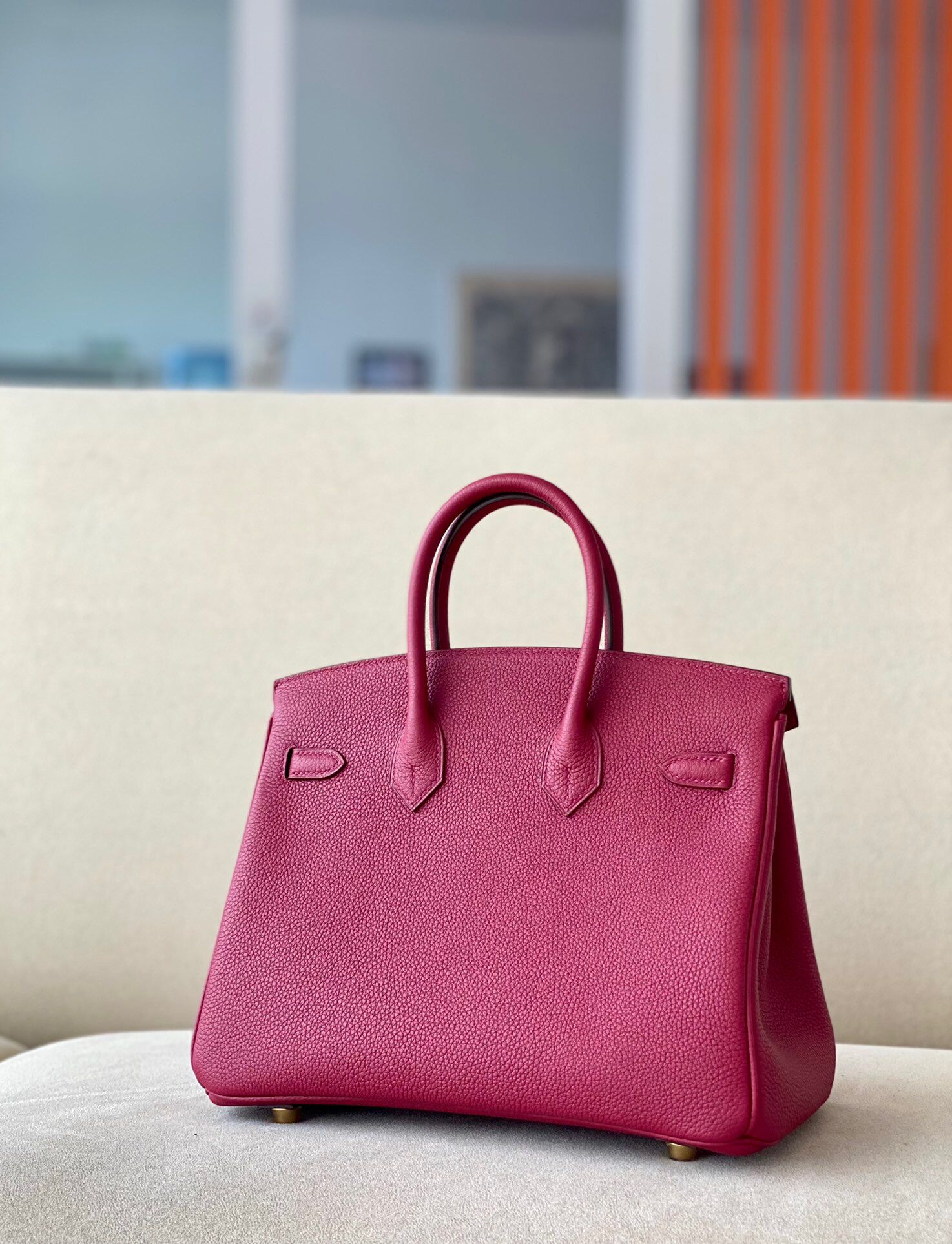 Hermes Birkin #B5 Ruby 25-35cm TOGO