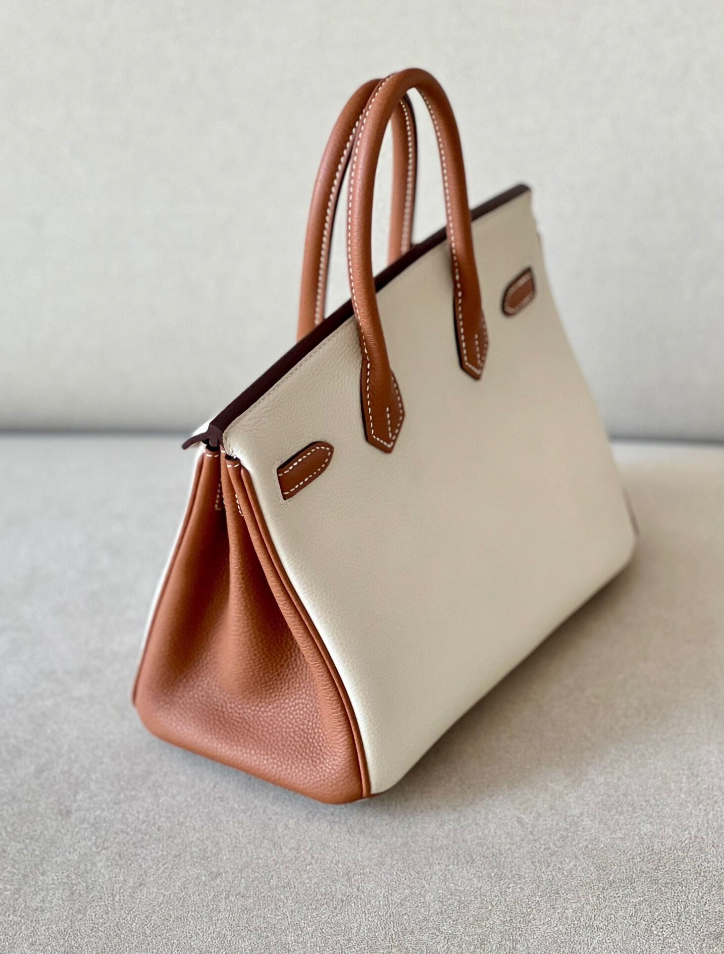 Hermes Birkin Color blocking 25-35cm TOGO