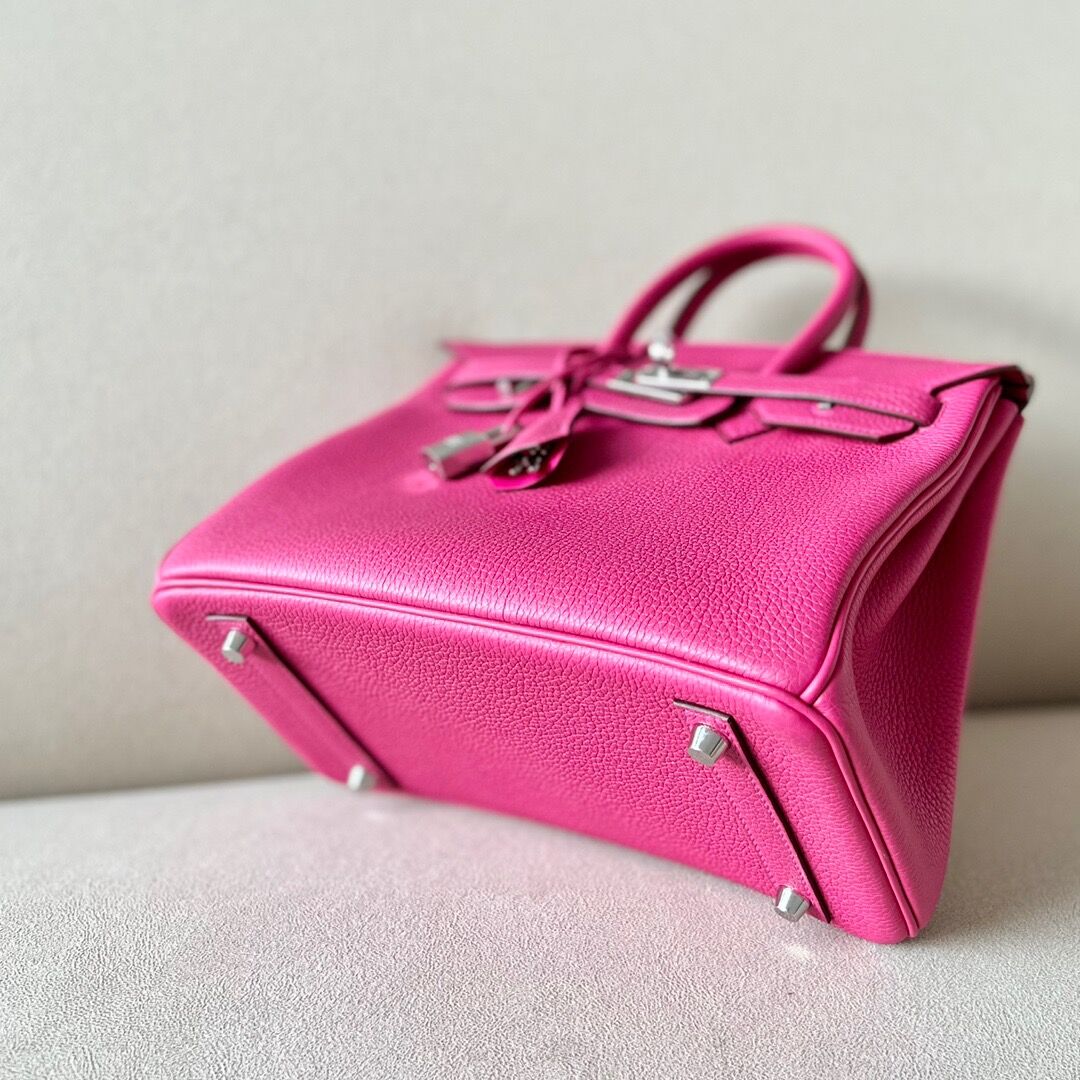 Hermes Birkin #E5 Rose tyrien 25-35cm TOGO