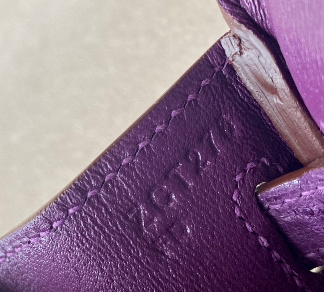 Ostrich skin #P9 Anemone Birkin 25-35cm