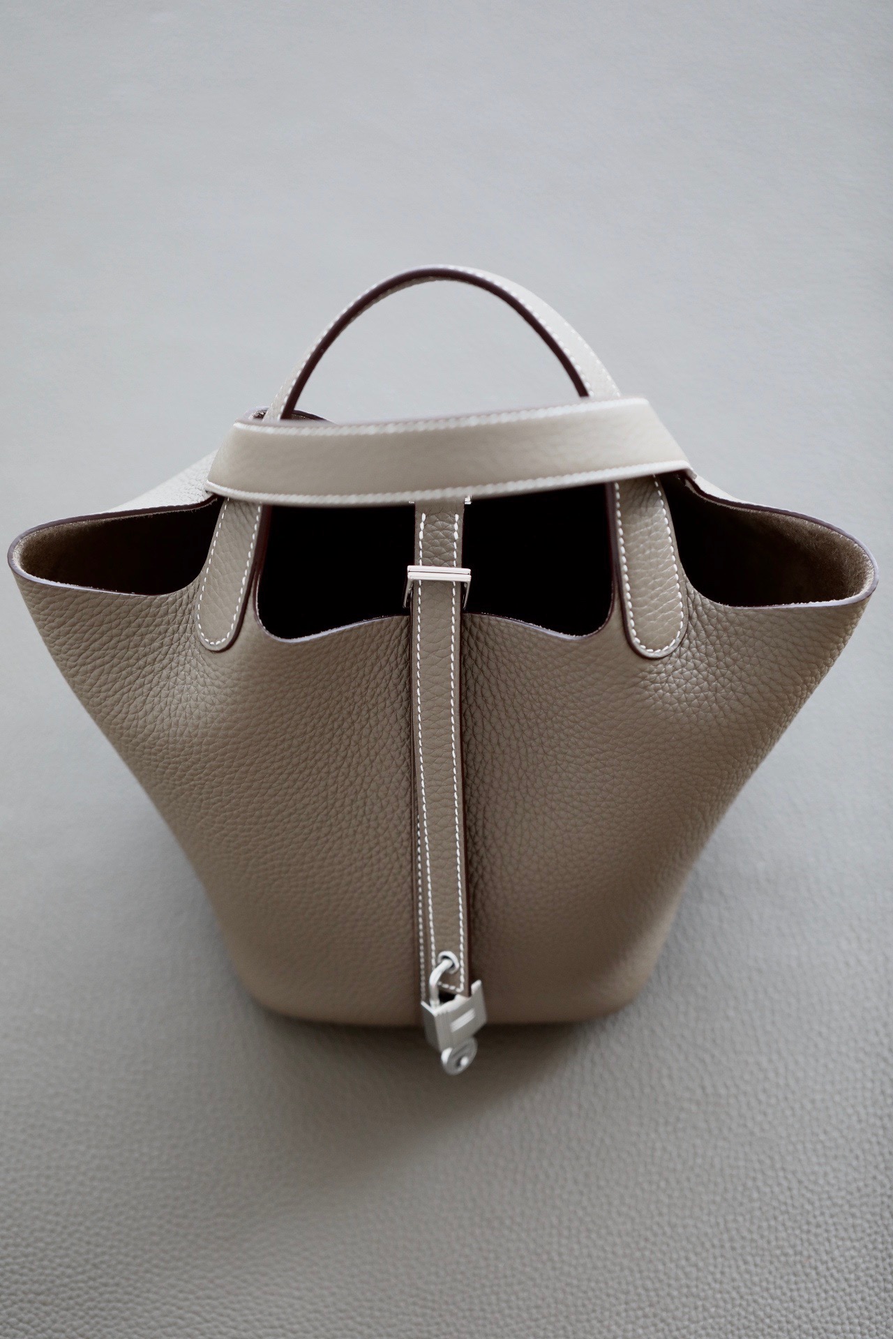 Hermes Picotin #18 Etoupe 18-22cm TOGO