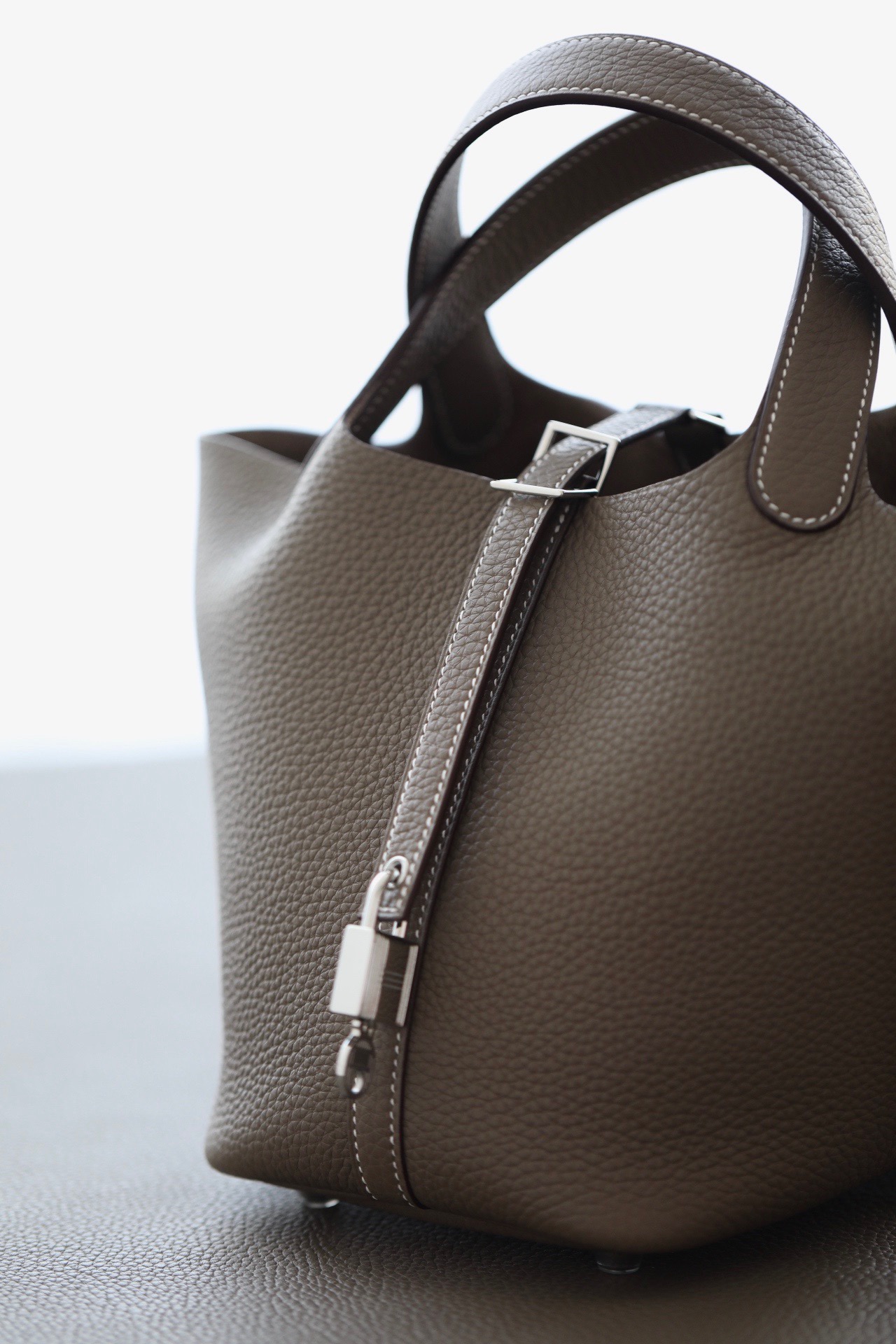 Hermes Picotin #18 Etoupe 18-22cm TOGO