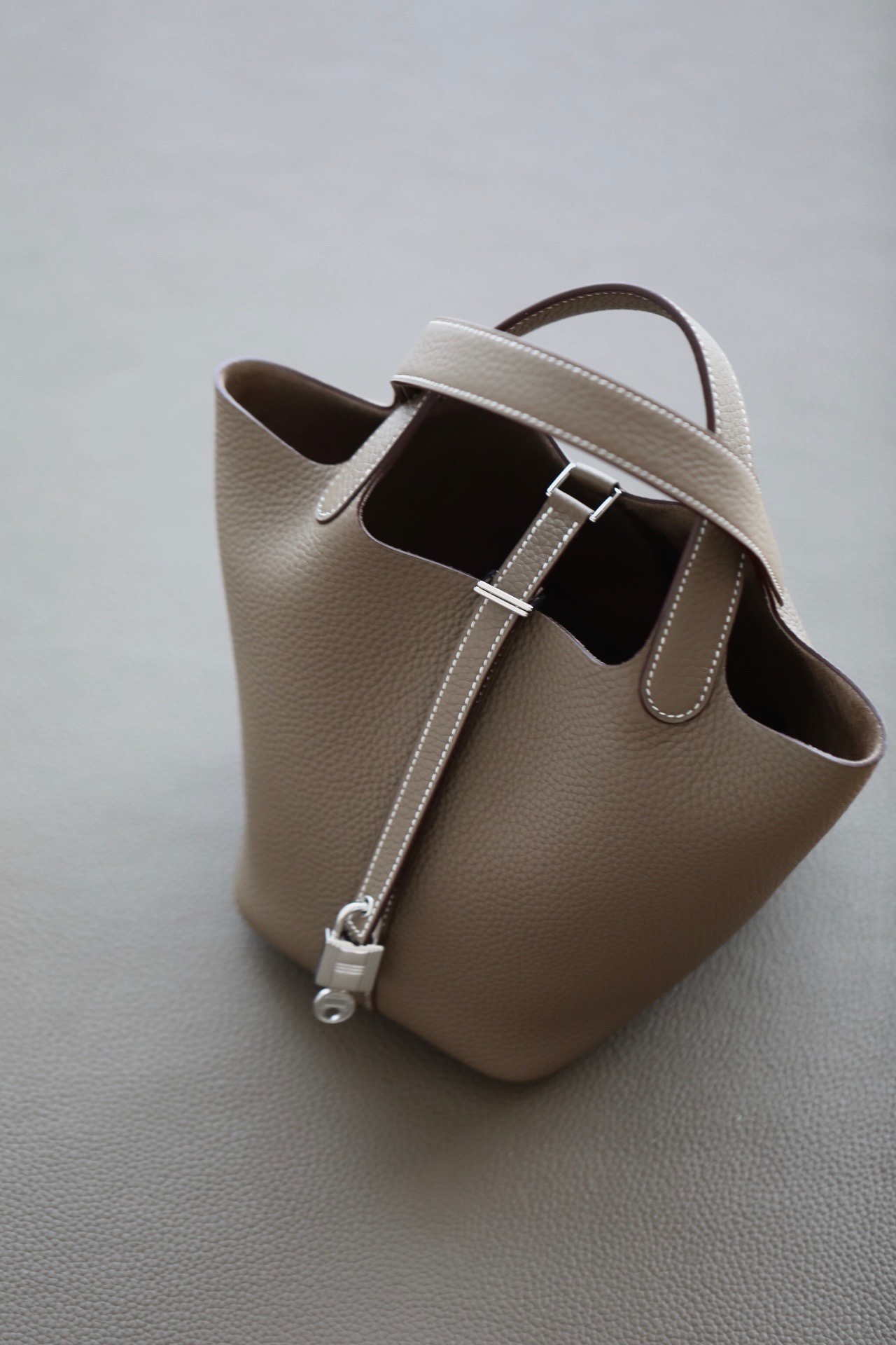 Hermes Picotin #18 Etoupe 18-22cm TOGO