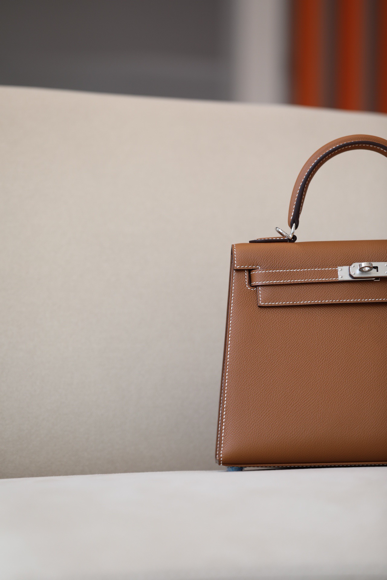 Hermes Kelly #37 Gold 25-28cm Epsom Sellier