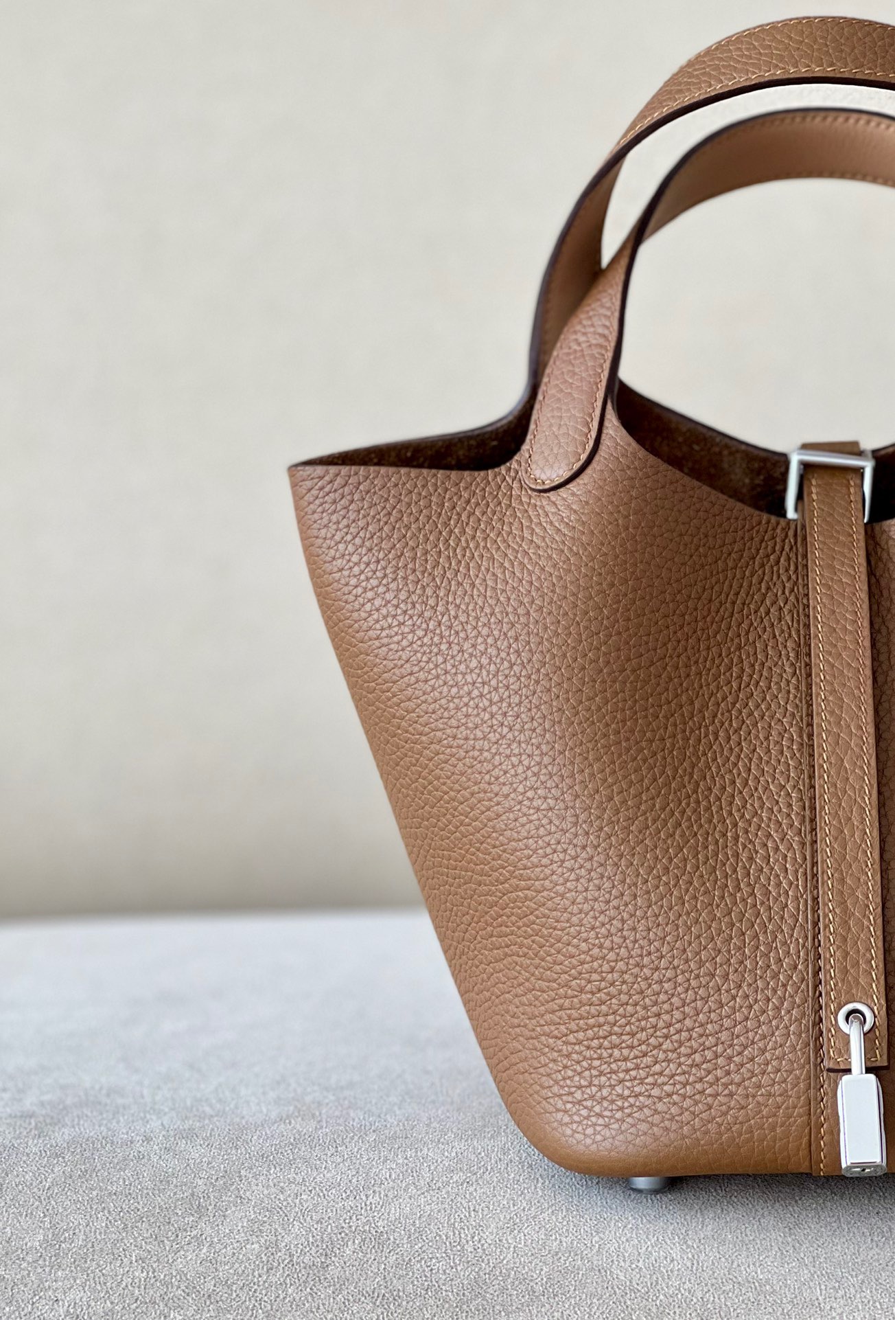 Hermes Picotin #37 Gold 18-22cm TOGO