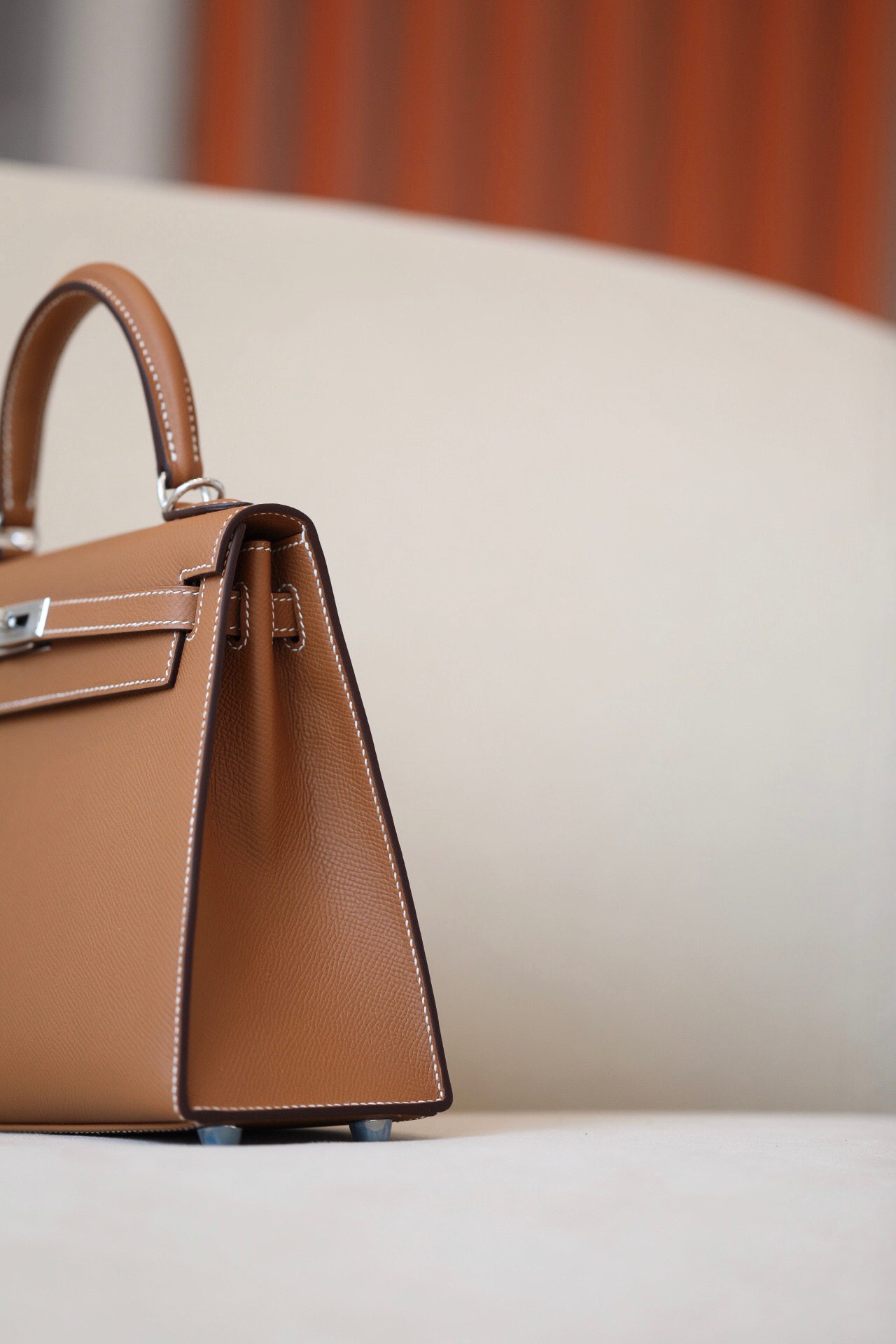 Hermes Kelly #37 Gold 25-28cm Epsom Sellier