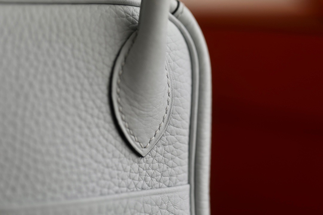 Hermes Lindy #J7 Blue Lin 19-26cm Togo