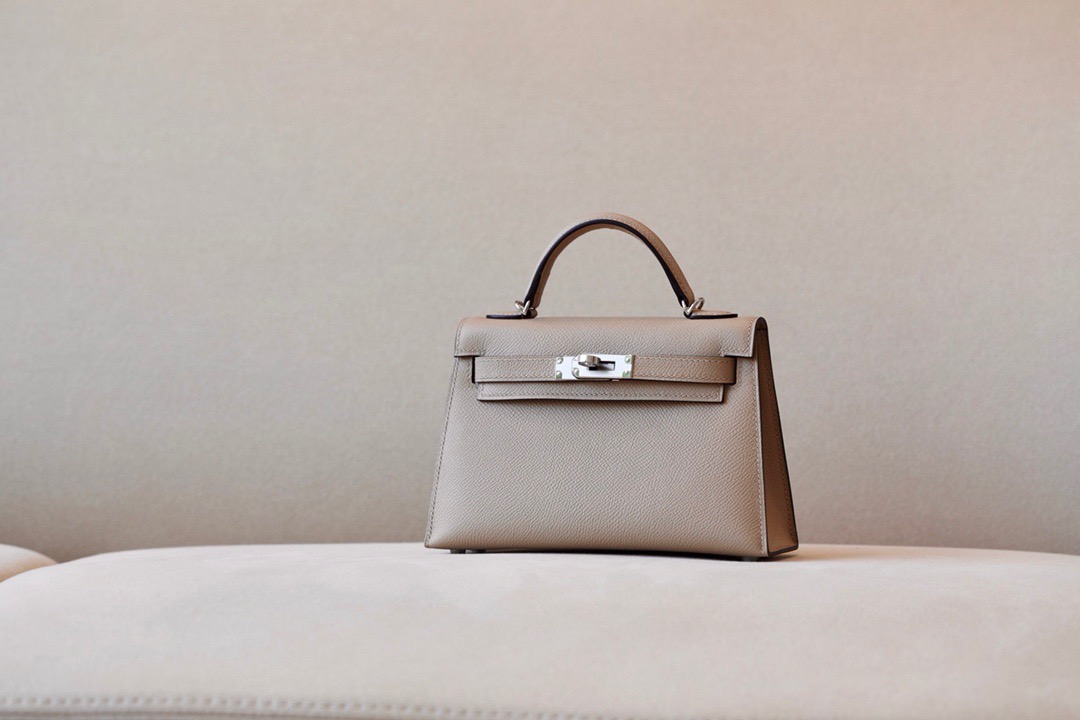 Hermes Mini Kelly #S2 Trench Epsom