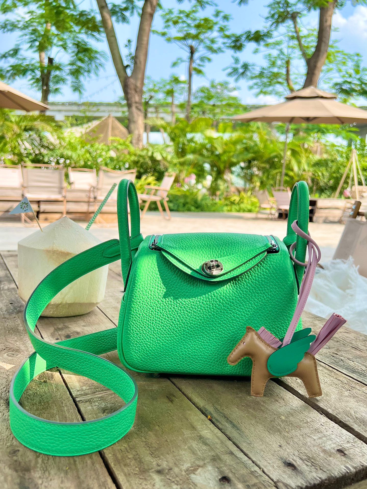 Hermes Lindy #0Z Vert Comics 19-26cm Togo