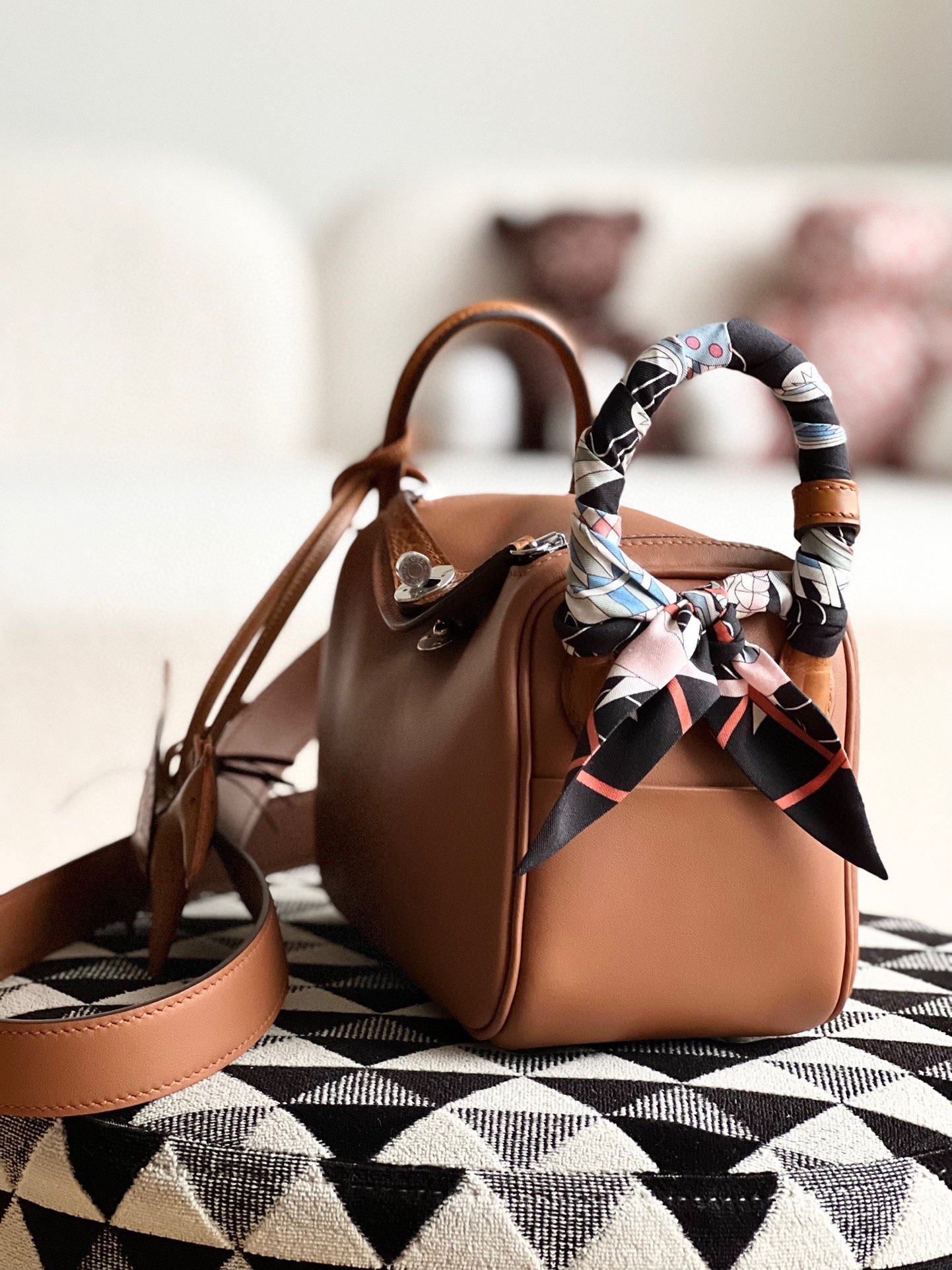 Crocodile with Swift Hermes Lindy #37 Gold 19-26cm