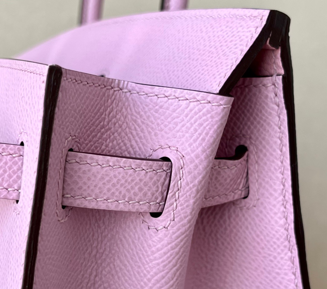 Hermes Birkin #X9 Mauve Sylvestre 25-35cm Epsom Sellier
