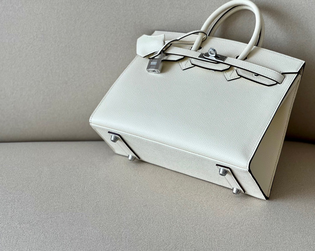 Hermes Birkin #10 Craie 25-35cm Epsom
