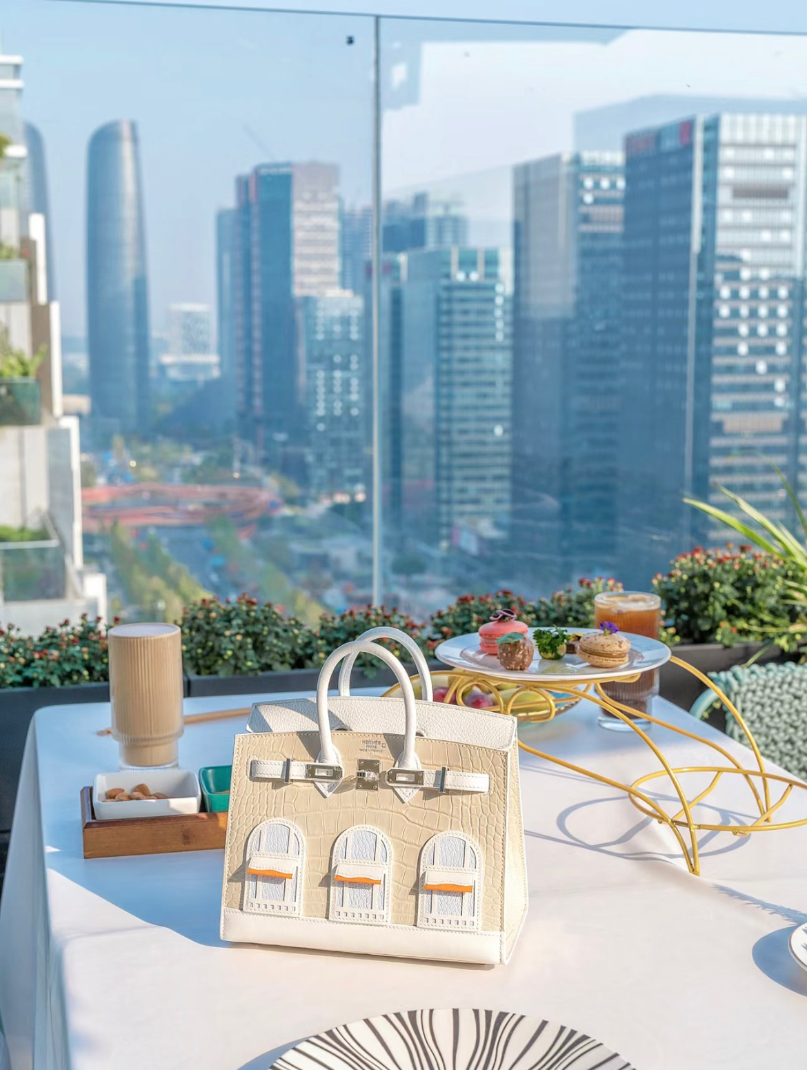 Crocodile Birkin 20cm FAUBOUGR