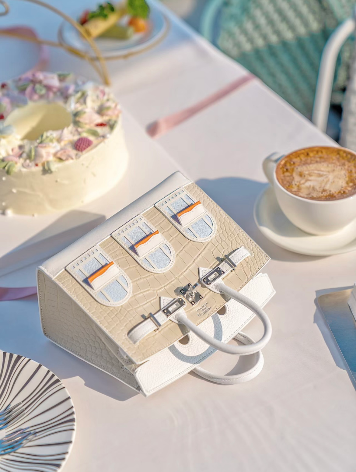 Crocodile Birkin 20cm FAUBOUGR