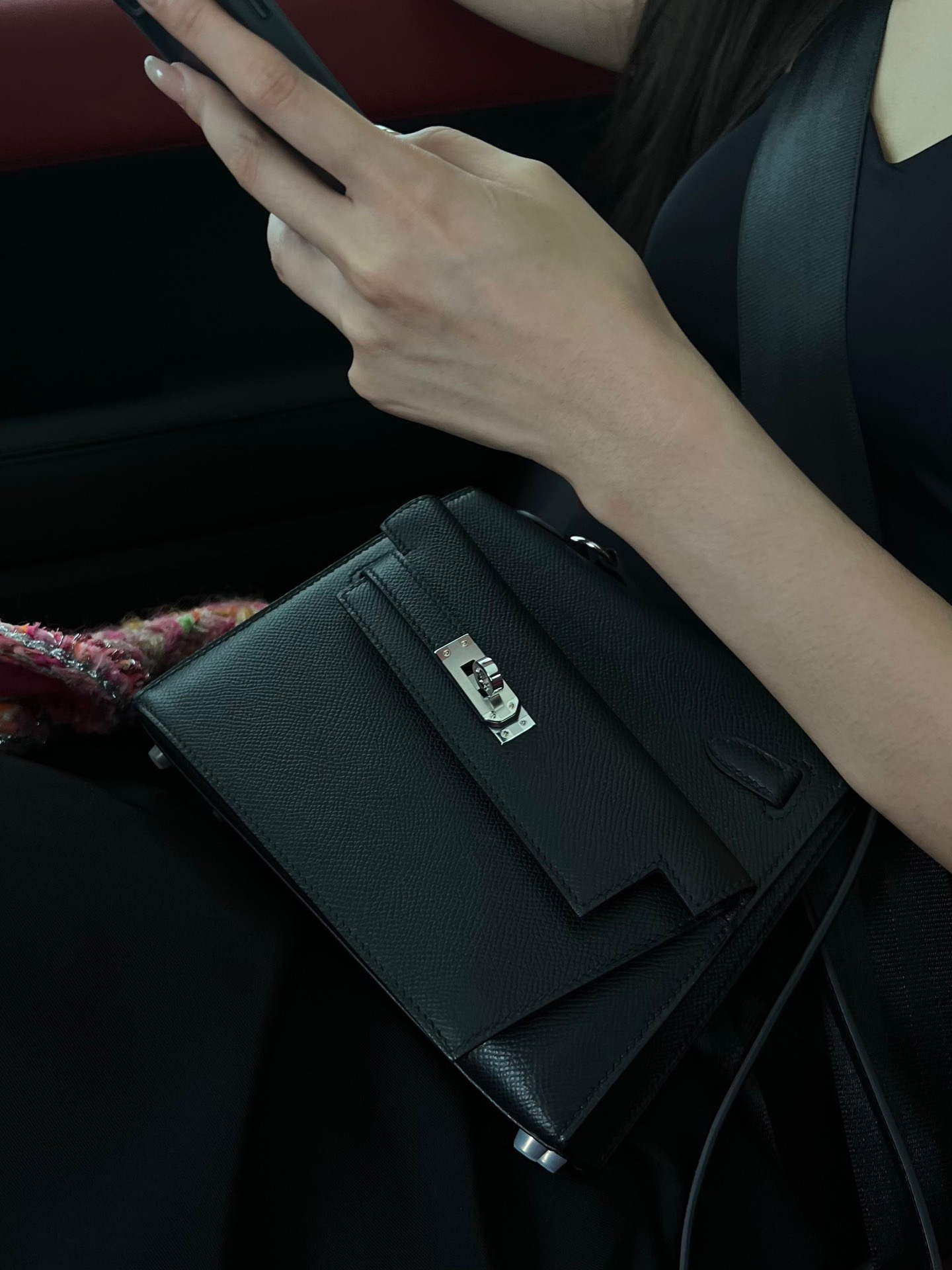 Hermes Kelly Desordre #89 Nolr Epsom