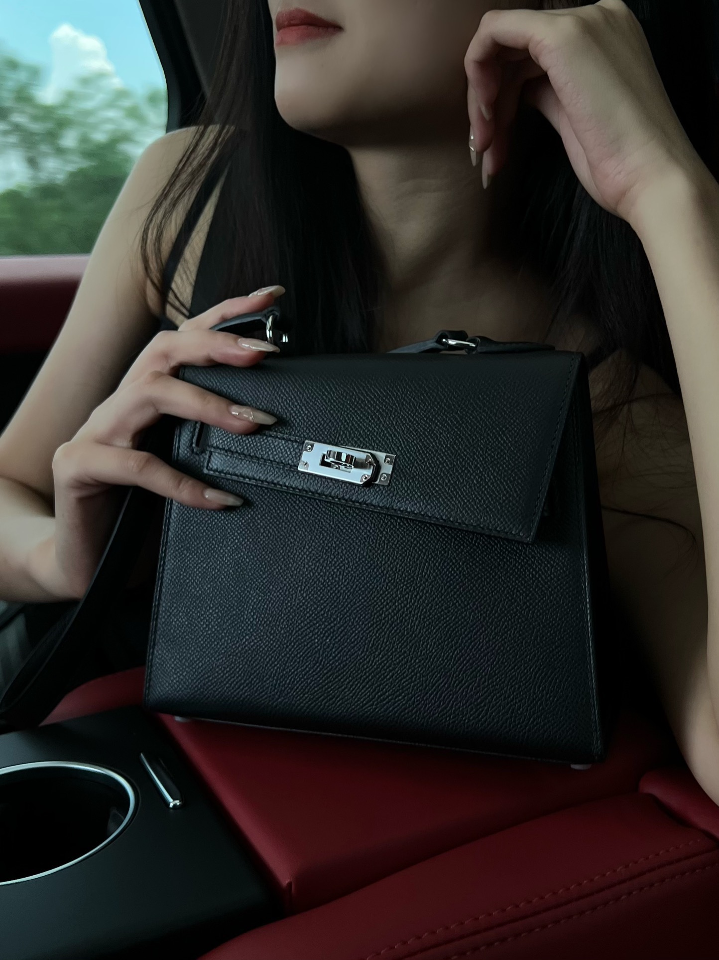 Hermes Kelly Desordre #89 Nolr Epsom