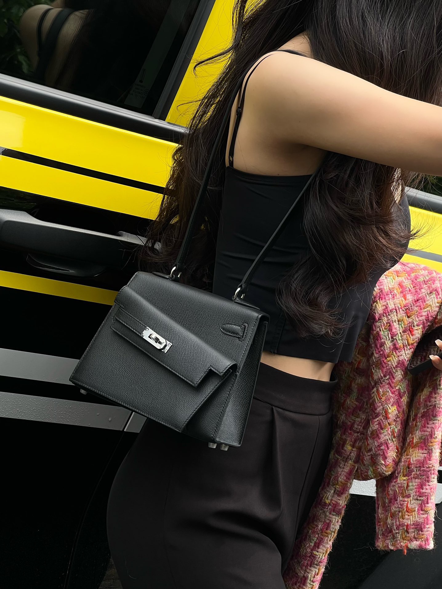 Hermes Kelly Desordre #89 Nolr Epsom