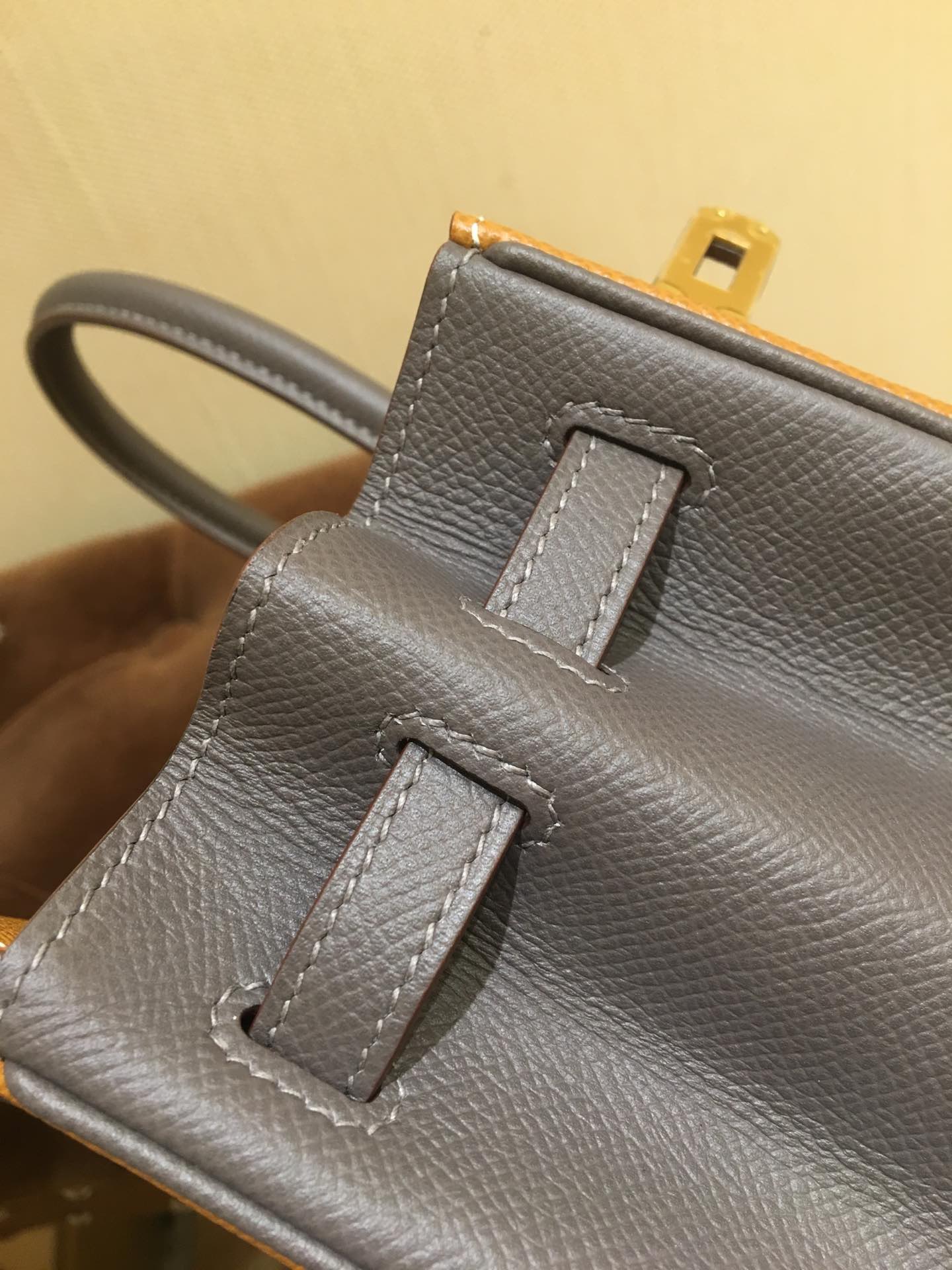 Hermes Birkin  Color blocking 25-35cm Espom
