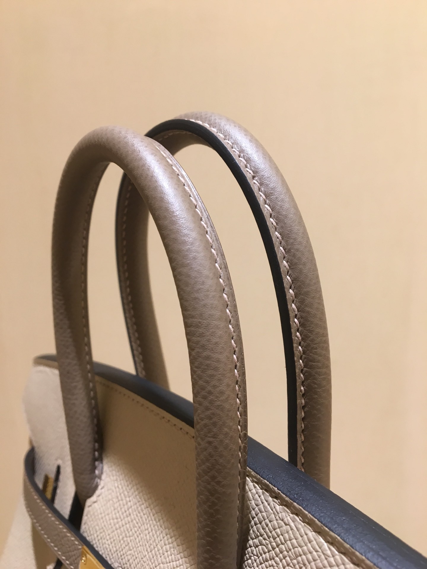 Hermes Birkin  Color blocking 25-35cm Espom