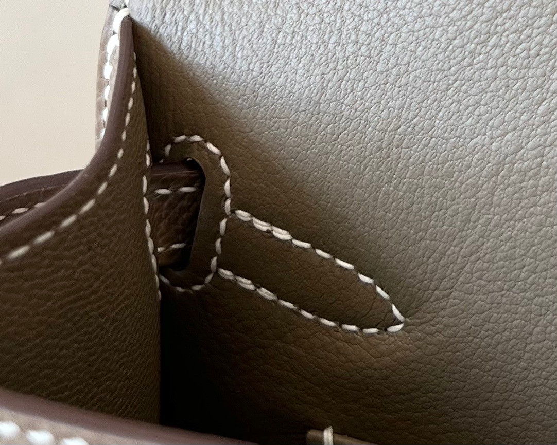 Hermes Kelly Desordre #18 Etoupe Epsom 20cm