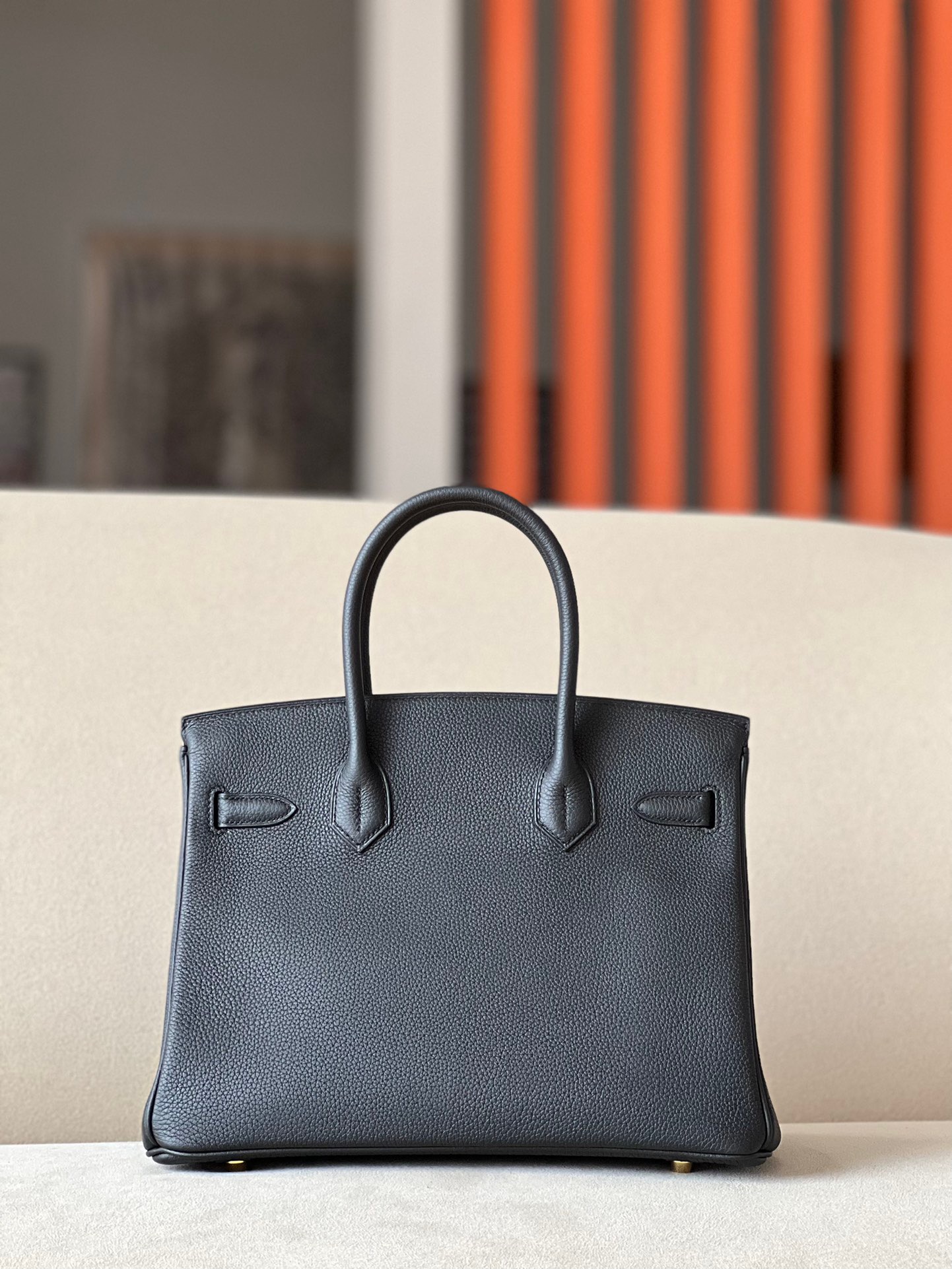 Hermes Birkin  #89 Nolr25-35cm TOGO