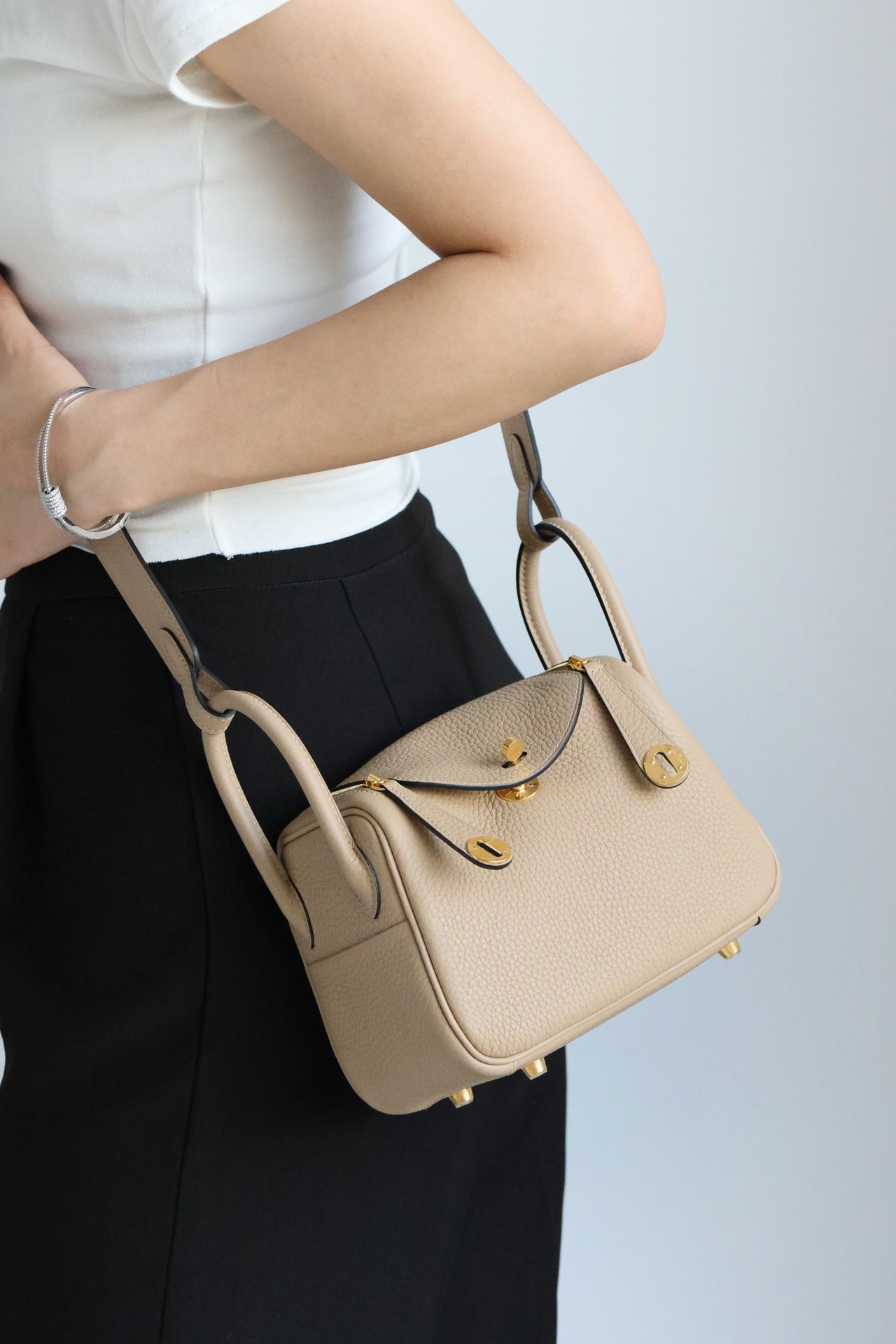 Hermes Lindy #S2 Trench 19-26cm Togo