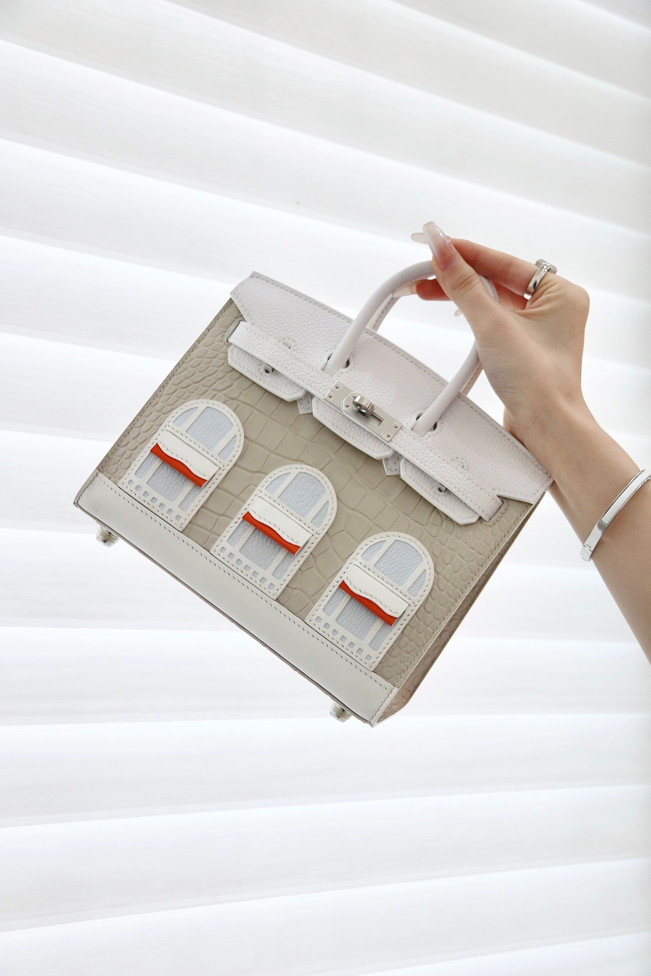 Crocodile Birkin 20cm FAUBOUGR