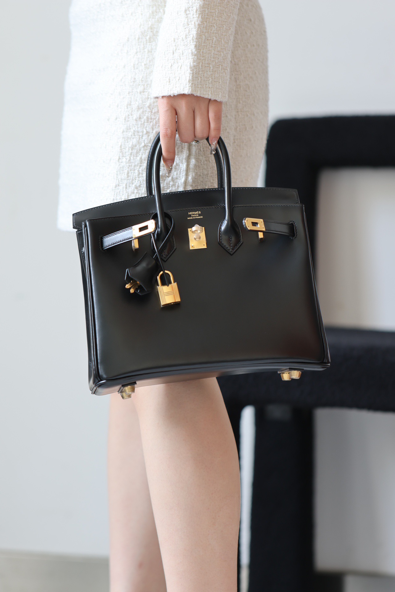 Hermes Birkin #89 Nolr 25-35cm Box