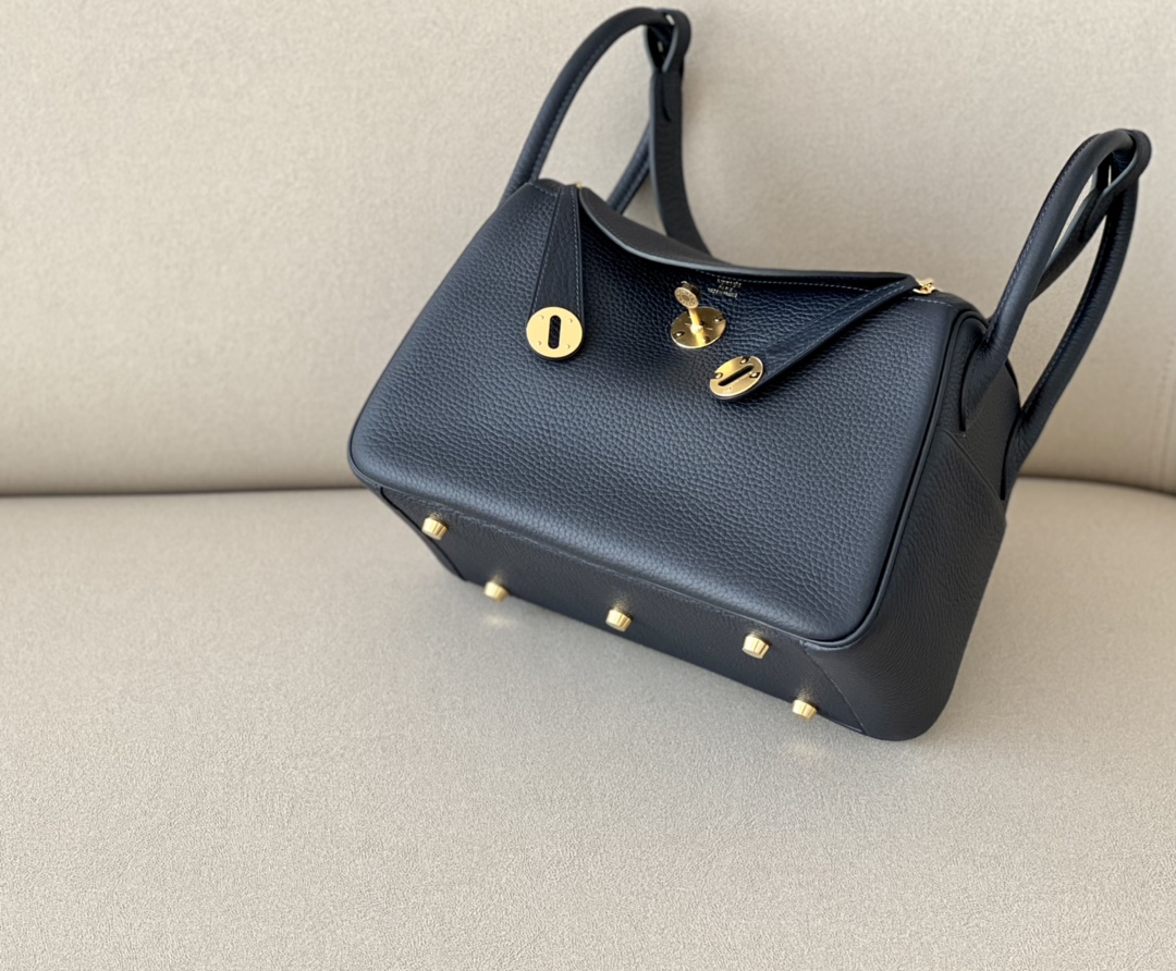 Hermes Lindy #2Z Blue Zuit 19-26cm Togo