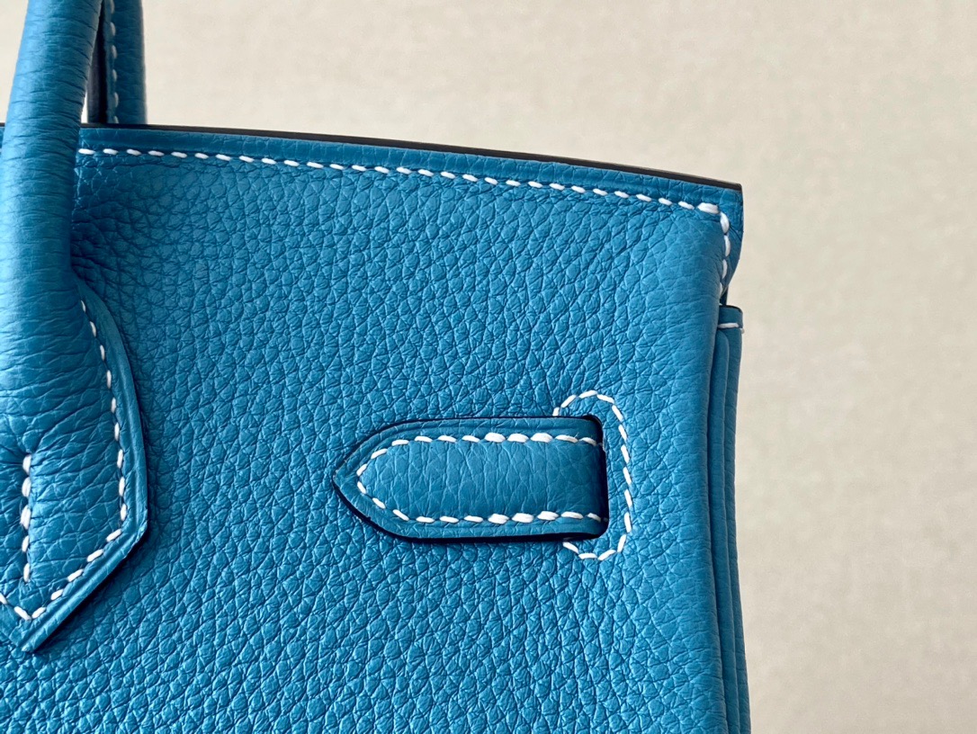 Hermes Birkin #75 Blue Jean 25-35cm TOGO