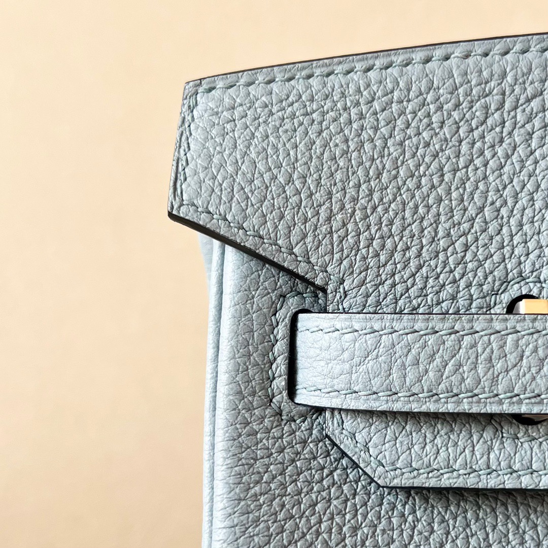 Hermes Birkin #T0 Blue Brume  25-35cm TOGO