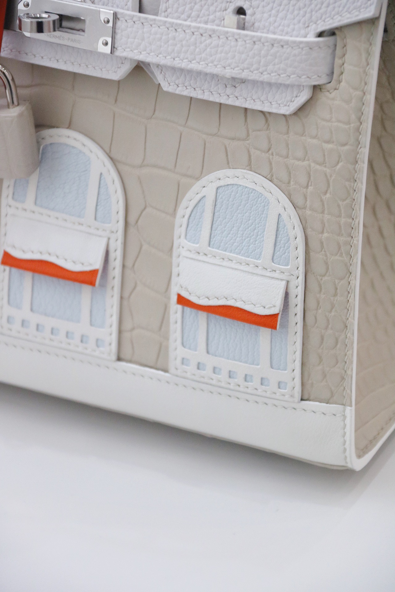 Crocodile Birkin 20cm FAUBOUGR