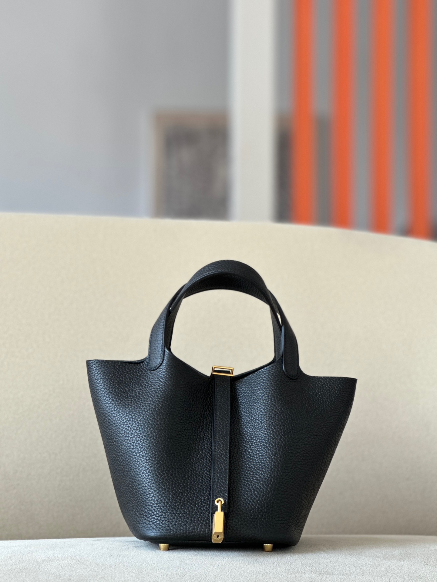 Hermes Picotin #89 Nolr 18-22cm TOGO