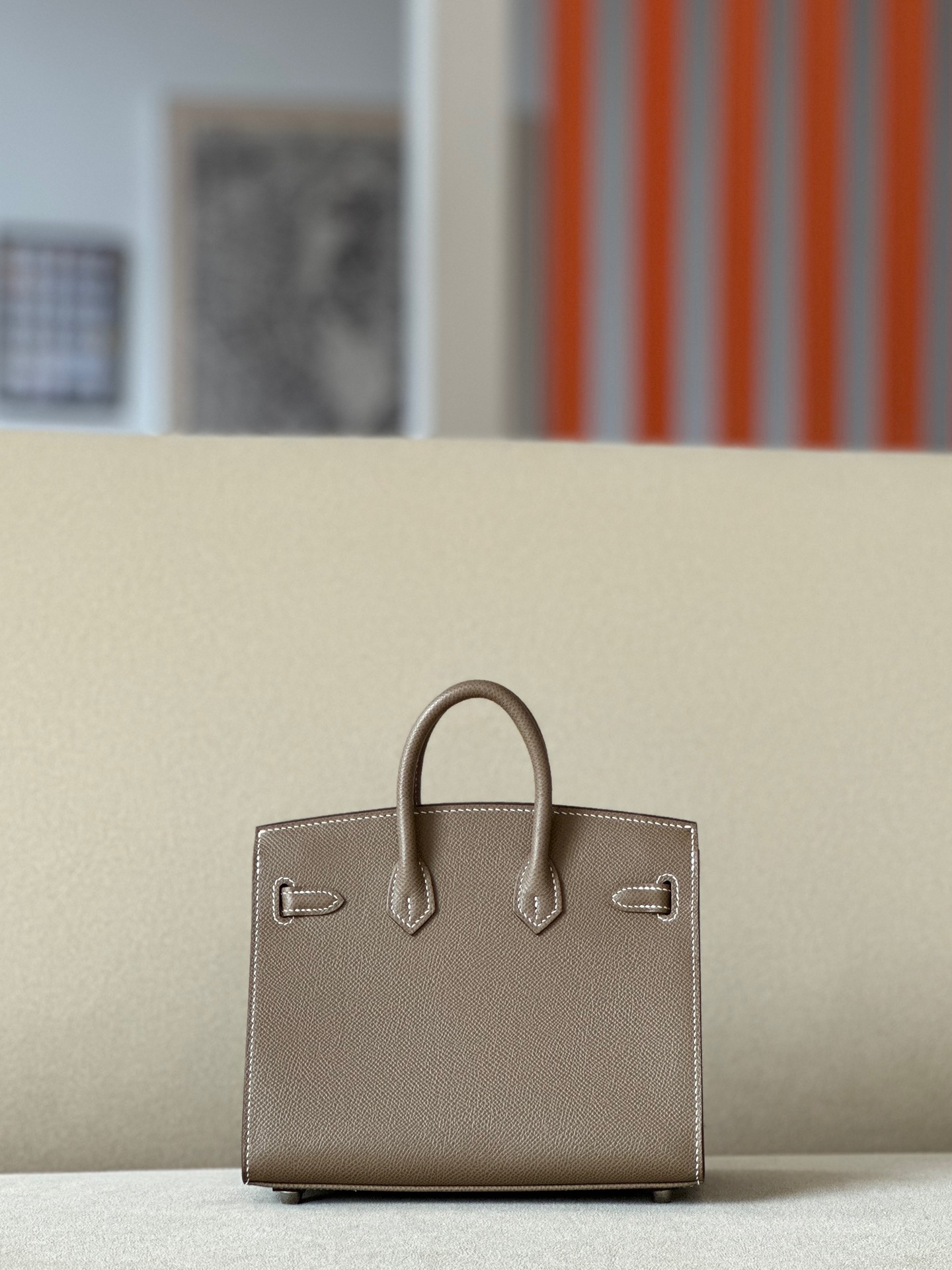 Hermes Birkin #18 Etoupe 25-30 Espom