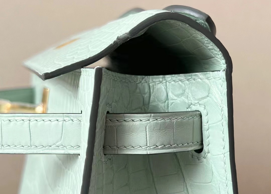 Crocodile Kelly #0V Gris Neve 22cm