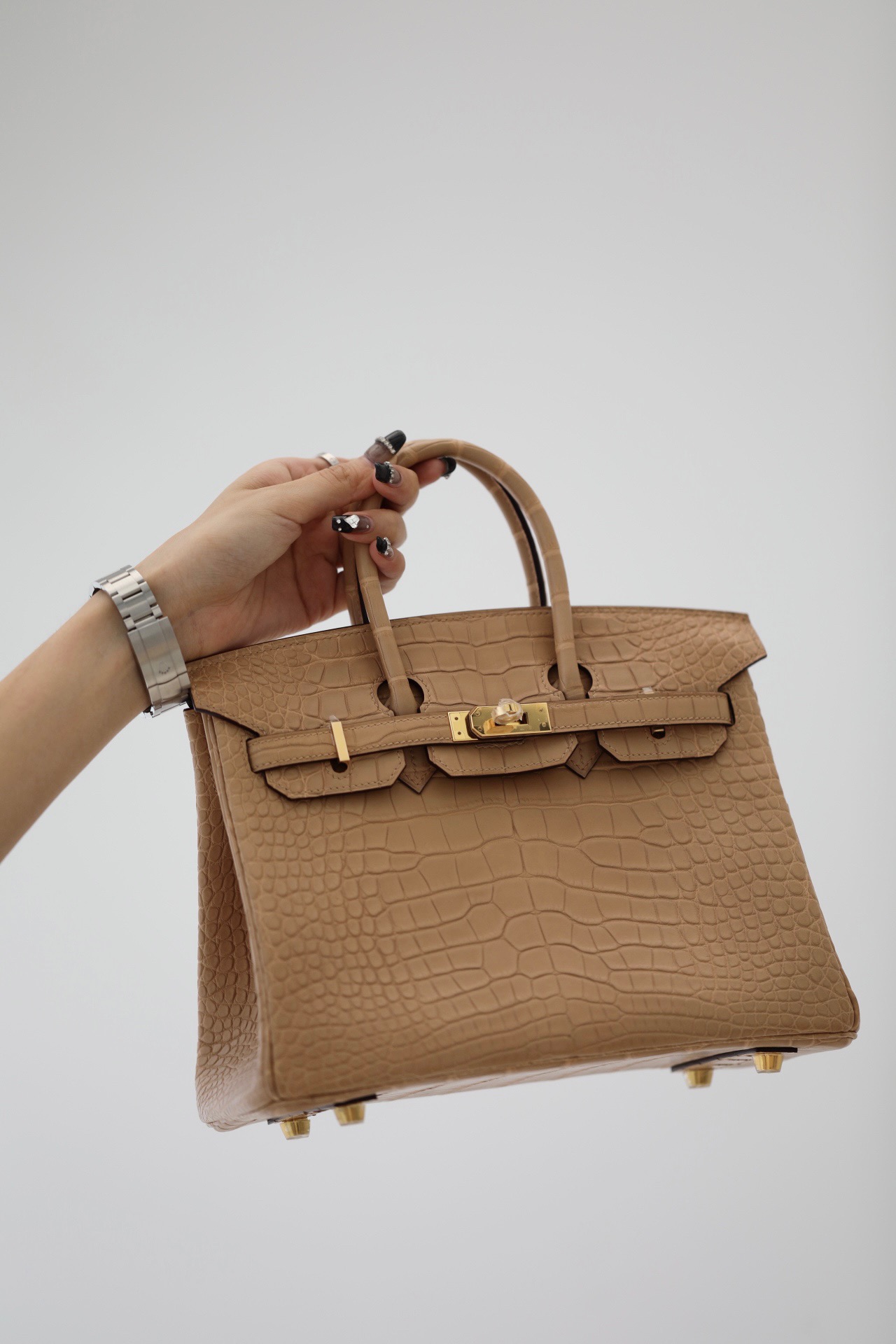 Crocodile leather #0M Chai  Birkin 25-35cm