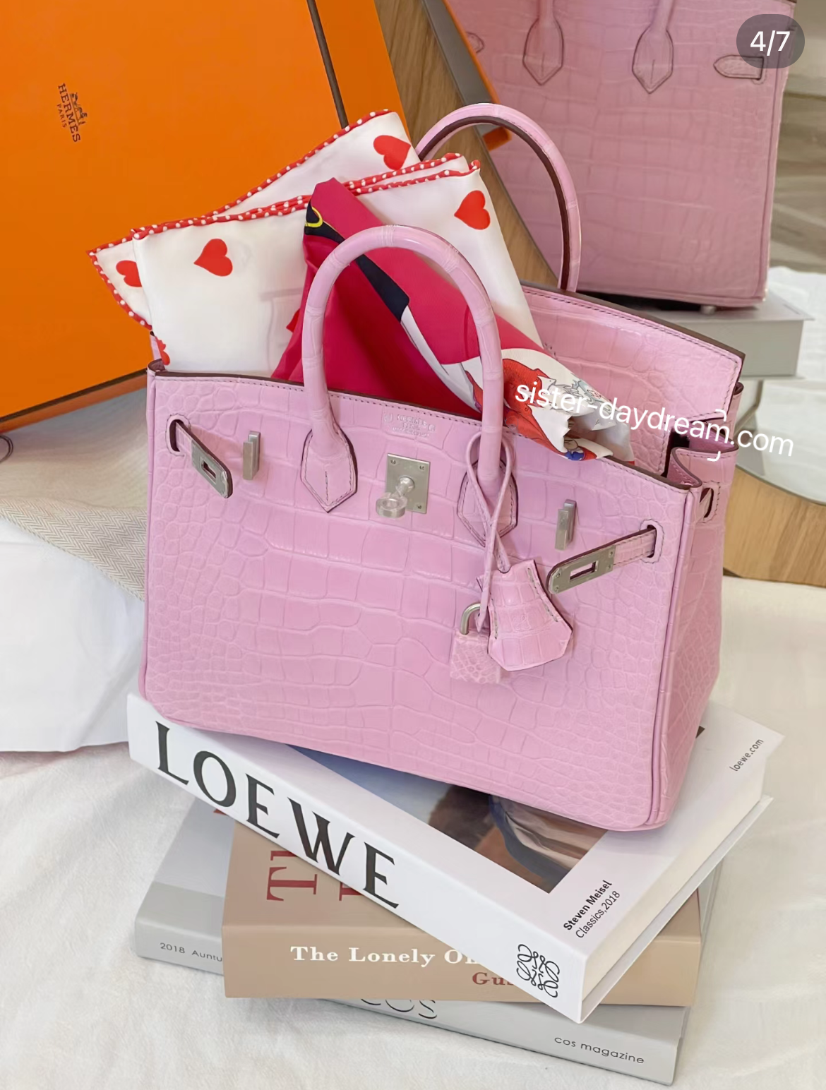 Advanced customization Birkin 25-30 crocodile skin