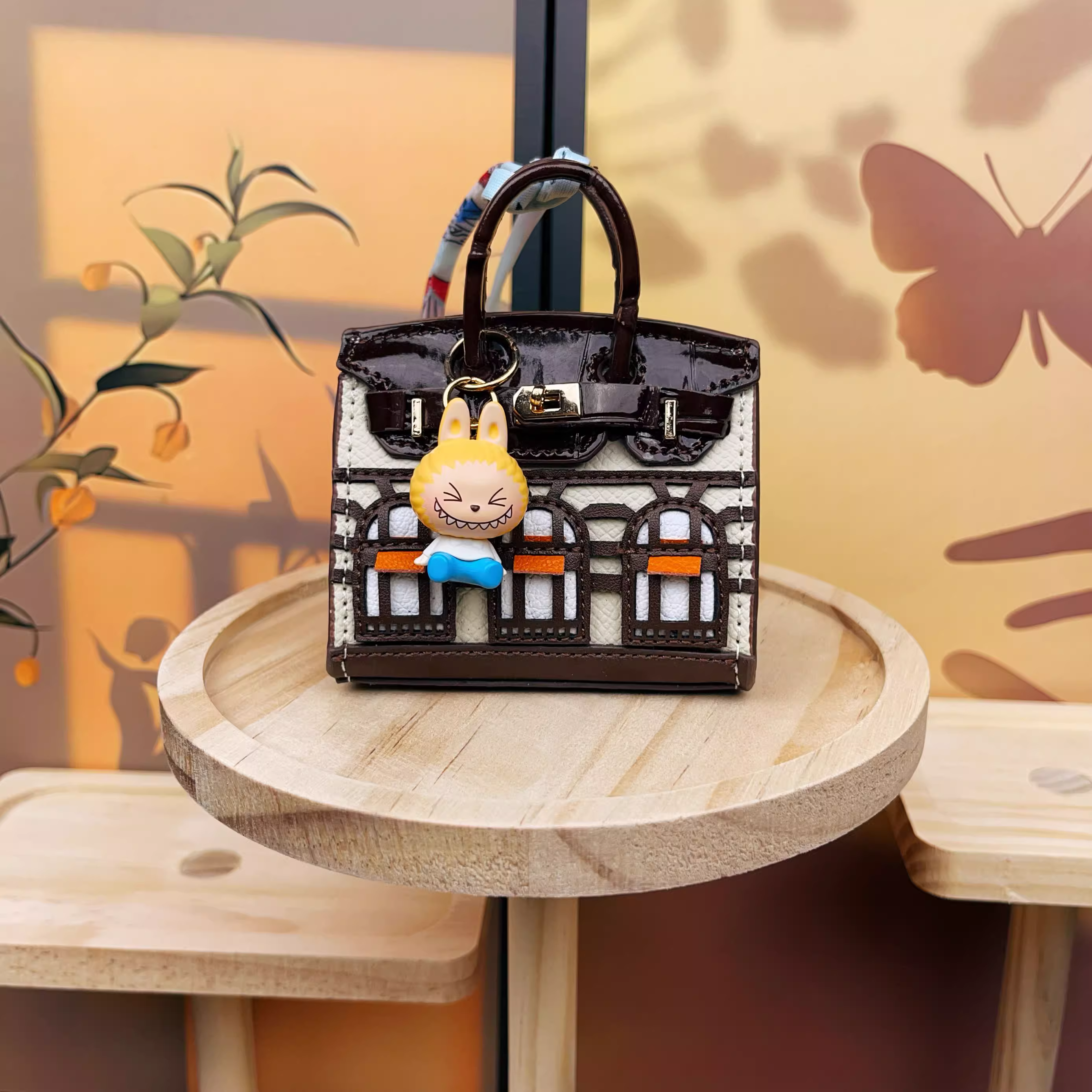 2 Birkin BAGS pendant