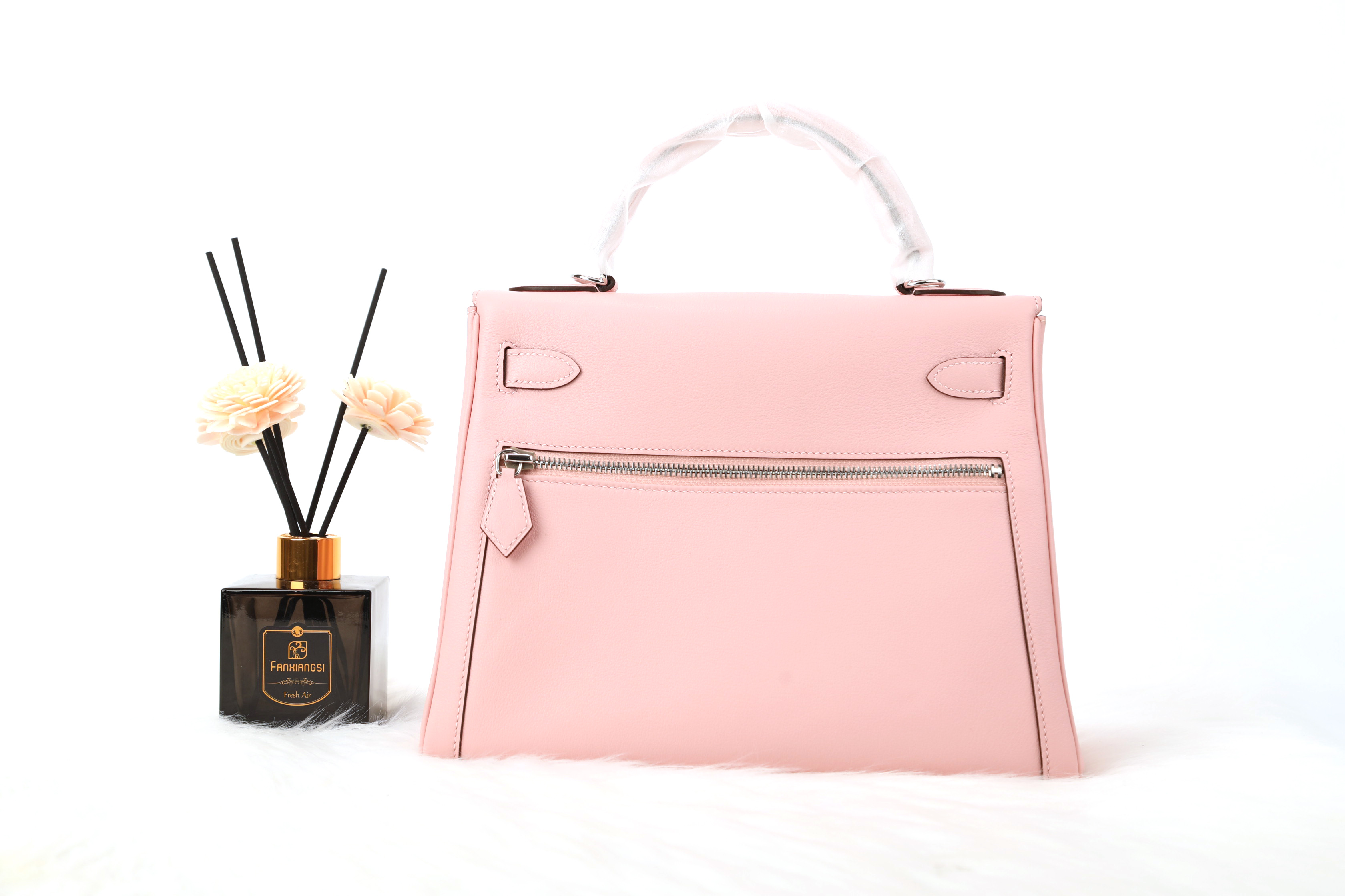Hermes Lakis Kelly #3Q Rose Sakura 28cm Swift