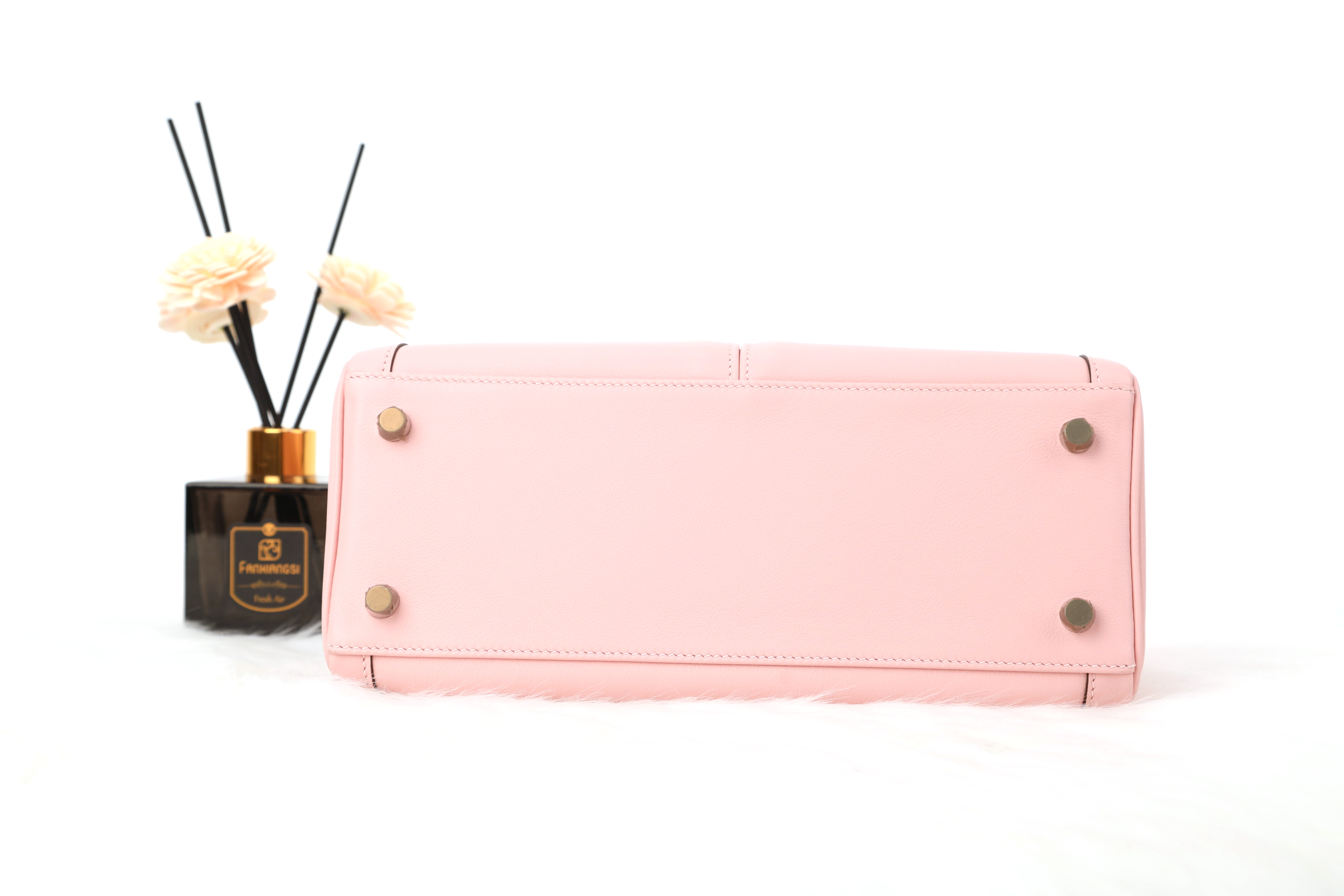 Hermes Lakis Kelly #3Q Rose Sakura 28cm Swift