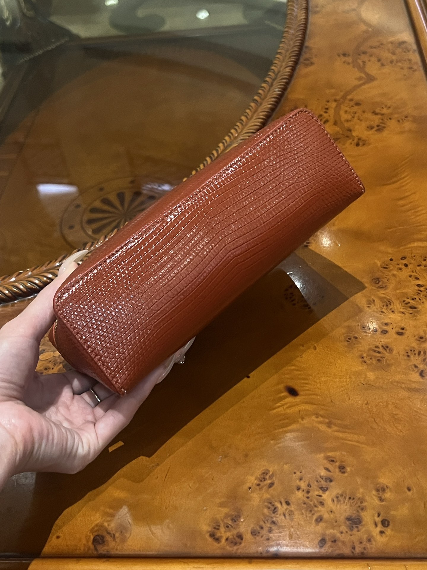 Loro Piana Extra pocket 19 Lizard skin