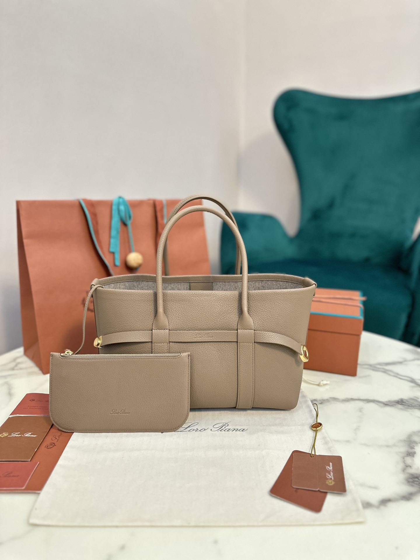 Loro Piana Ghiera Shopper