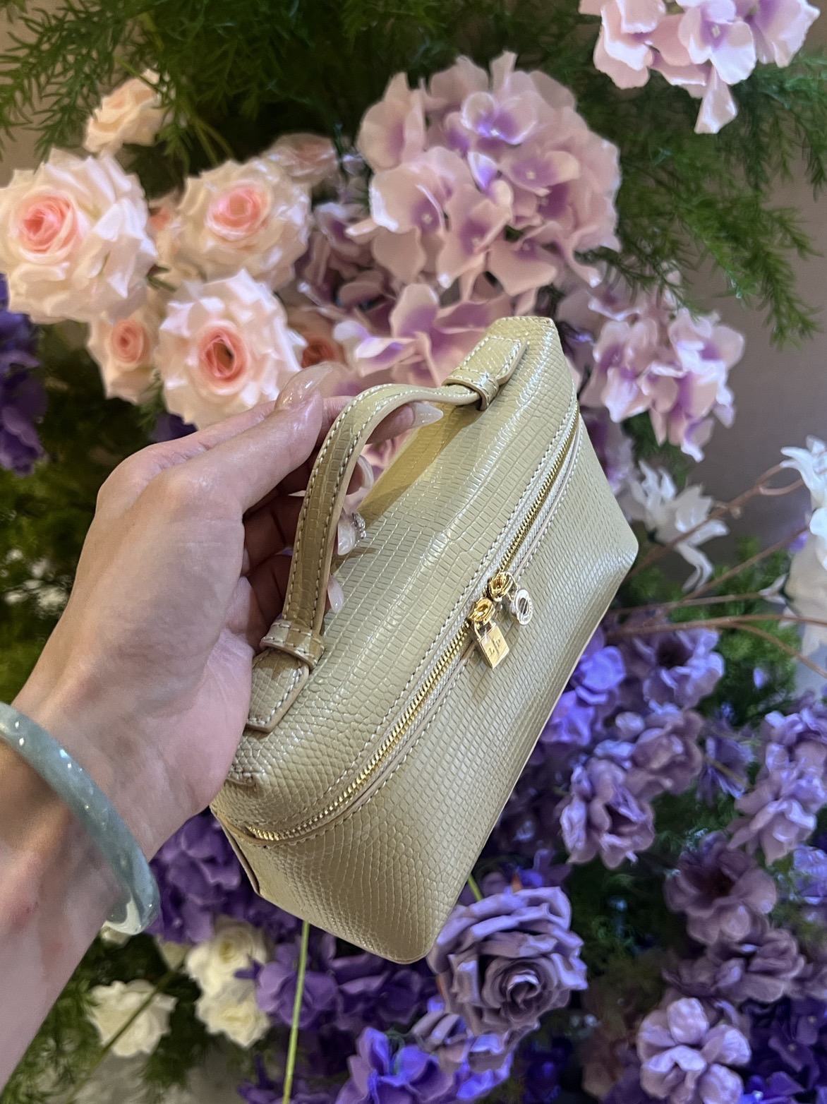 Loro Piana Extra pocket 19 Lizard skin