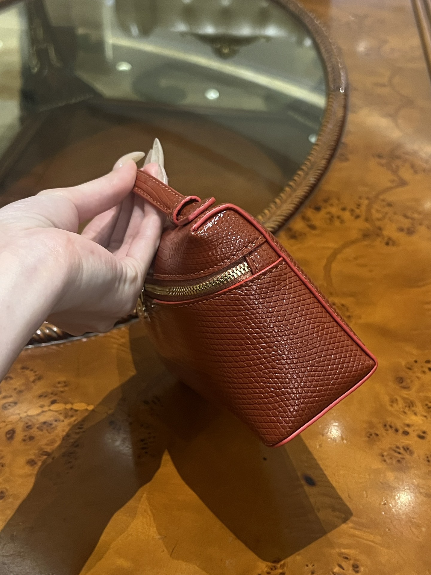 Loro Piana Extra pocket 19 Lizard skin