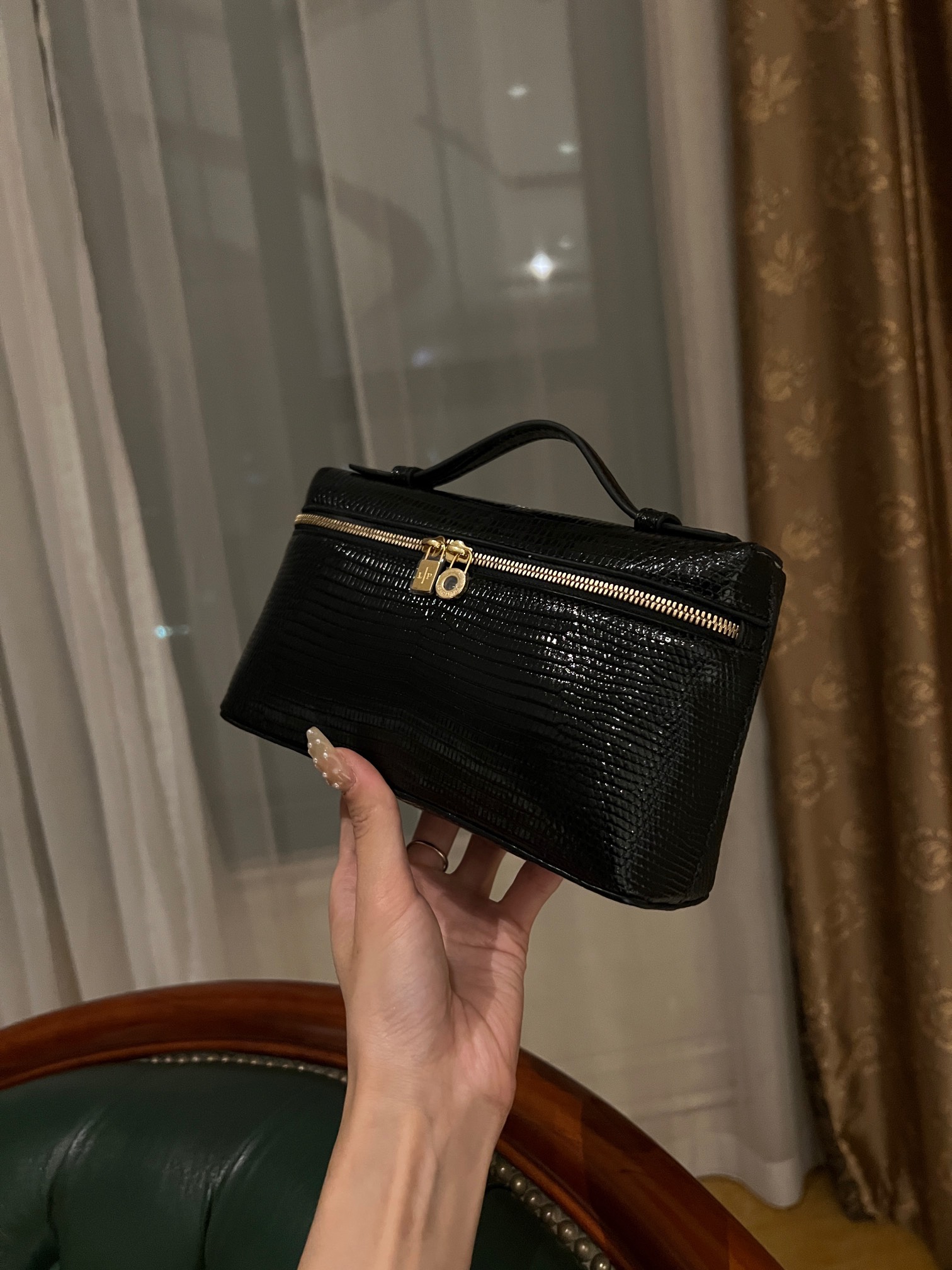 Loro Piana Extra pocket 19 Lizard skin