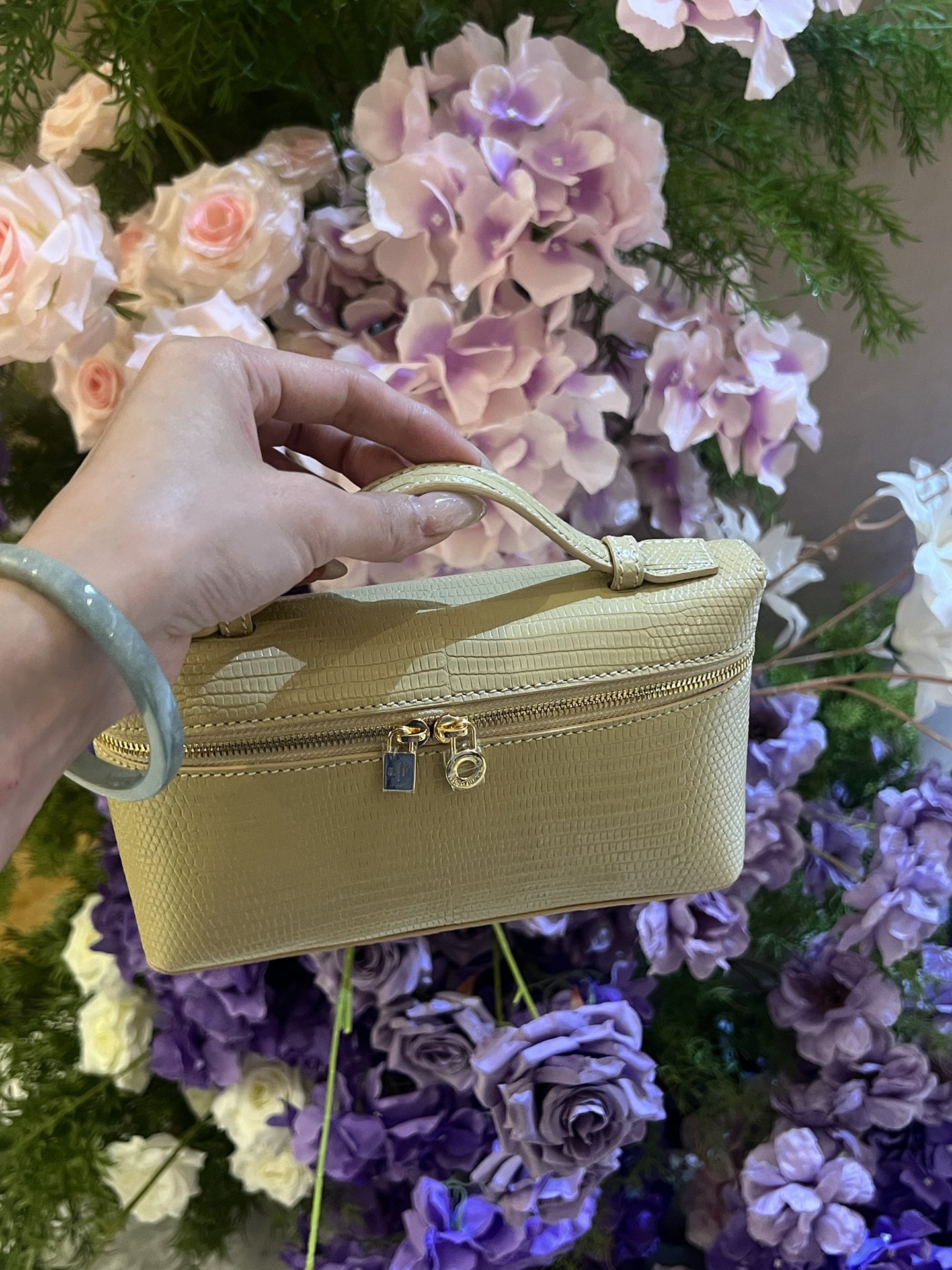 Loro Piana Extra pocket 19 Lizard skin